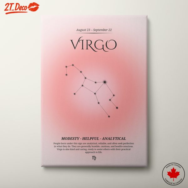Virgo Zodiac Art - Contemporary Representation
