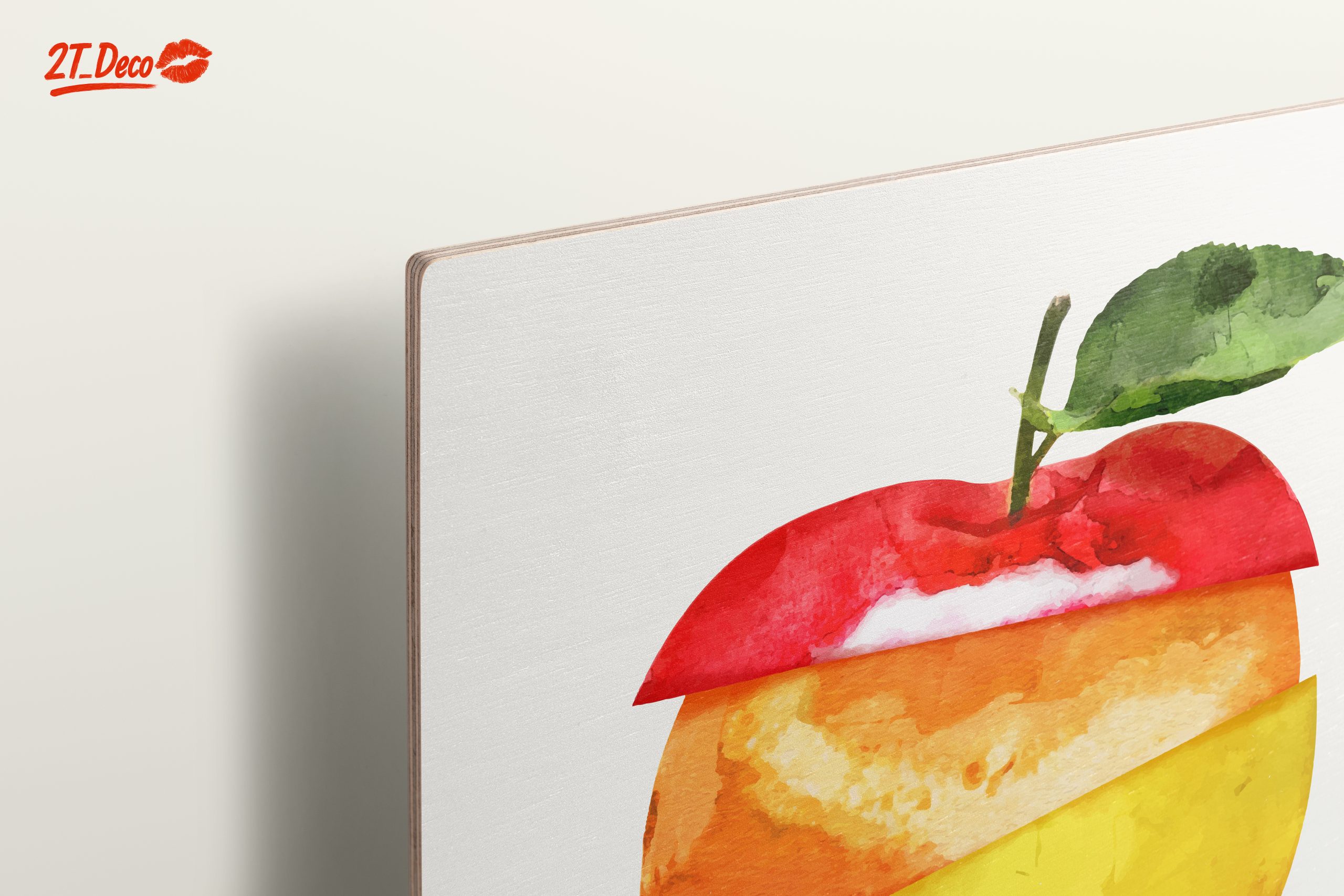 Colorful Abstract Apple Art - Image 15