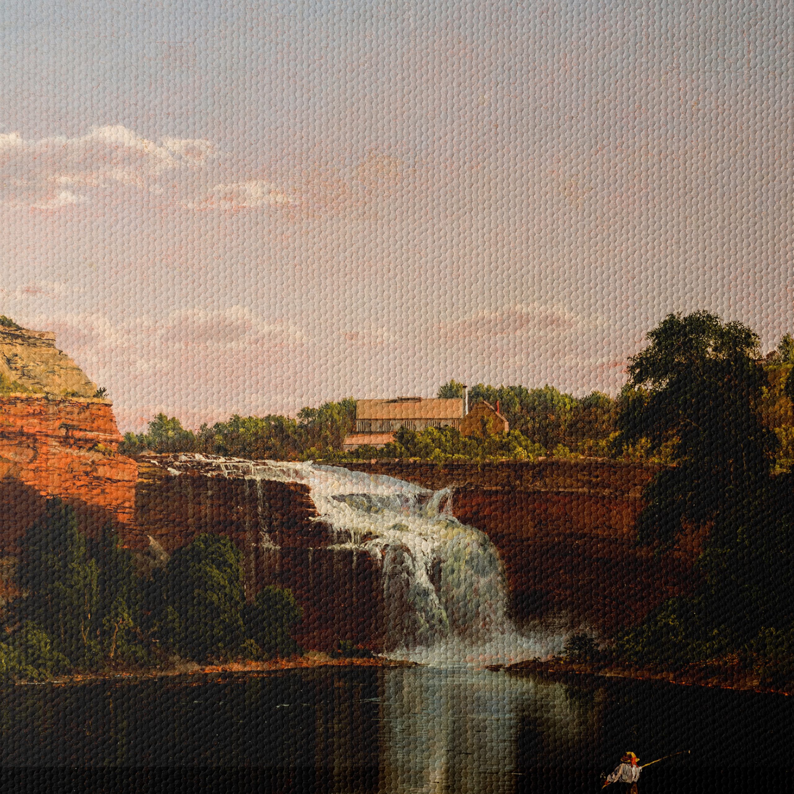 Serene Adventure Landscape with Waterfall - Image 4