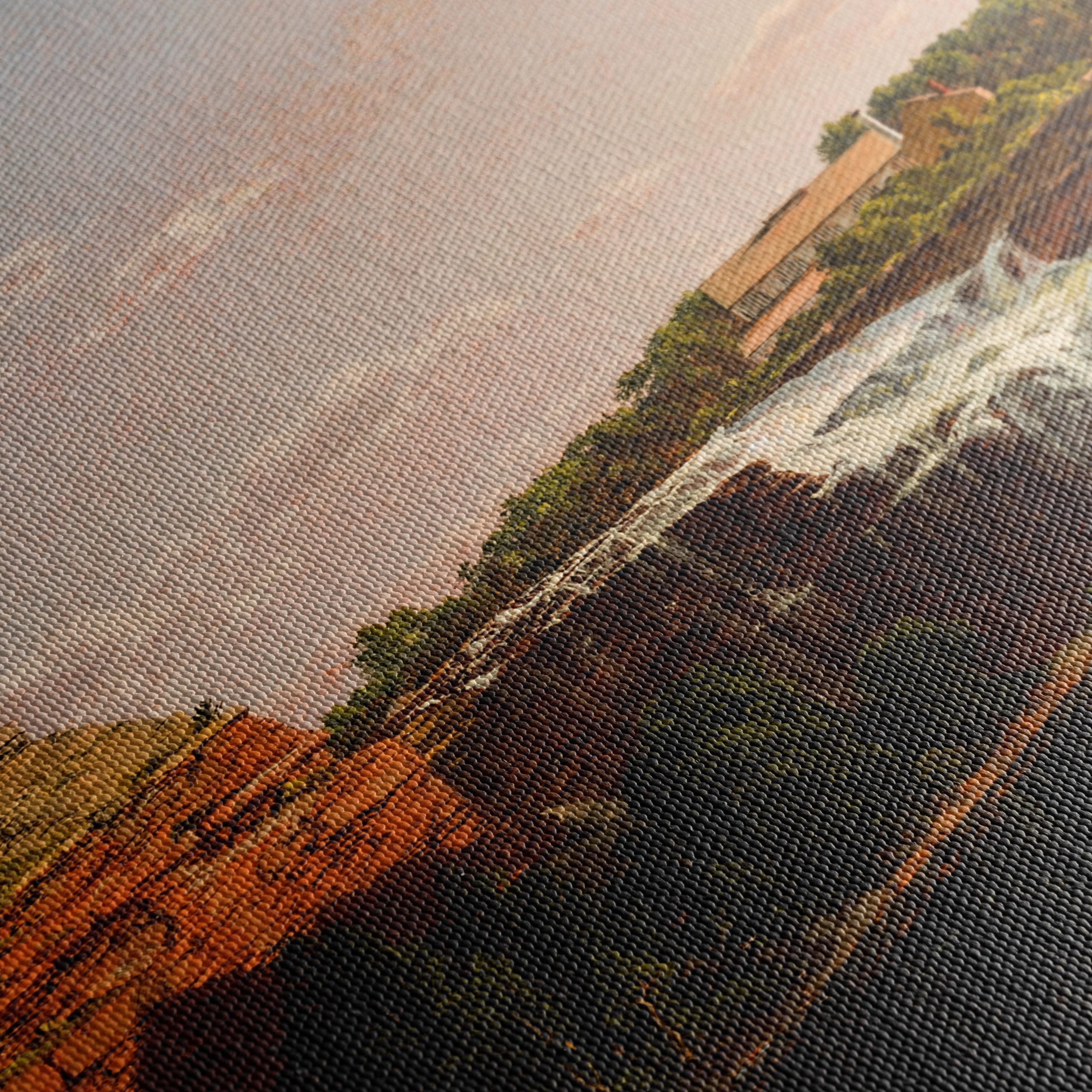 Serene Adventure Landscape with Waterfall - Image 5