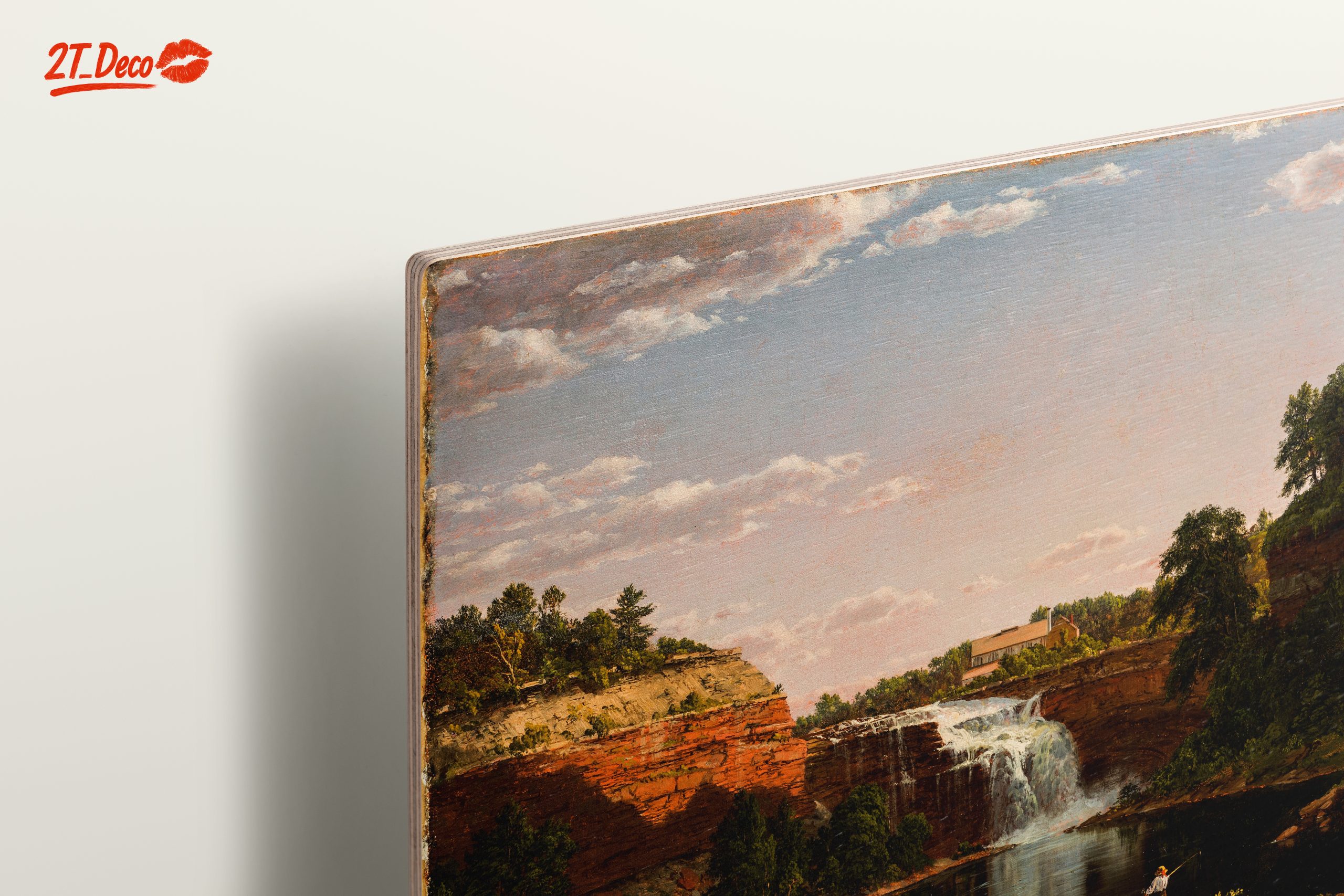 Serene Adventure Landscape with Waterfall - Image 15