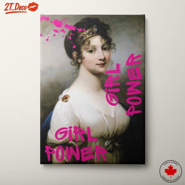 Contemporary Portrait Celebrating Girl Power