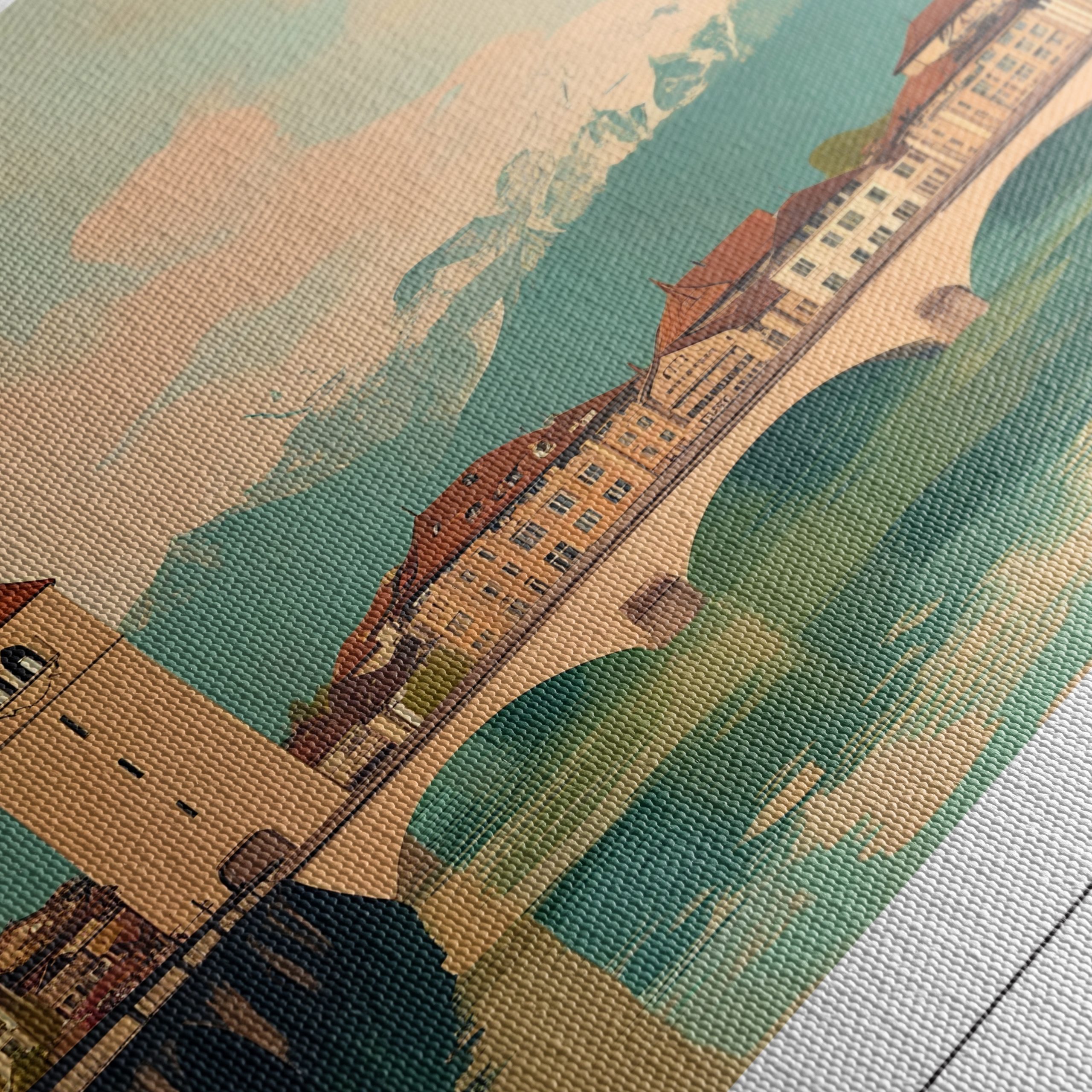 Lucerne Architectural Landscape in Soft Tones - Image 5