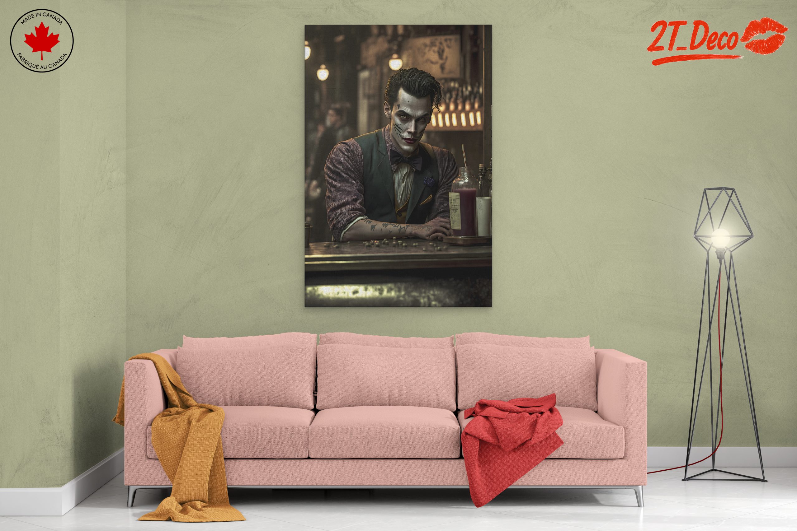 Stylized Character in Bar Setting - Image 2