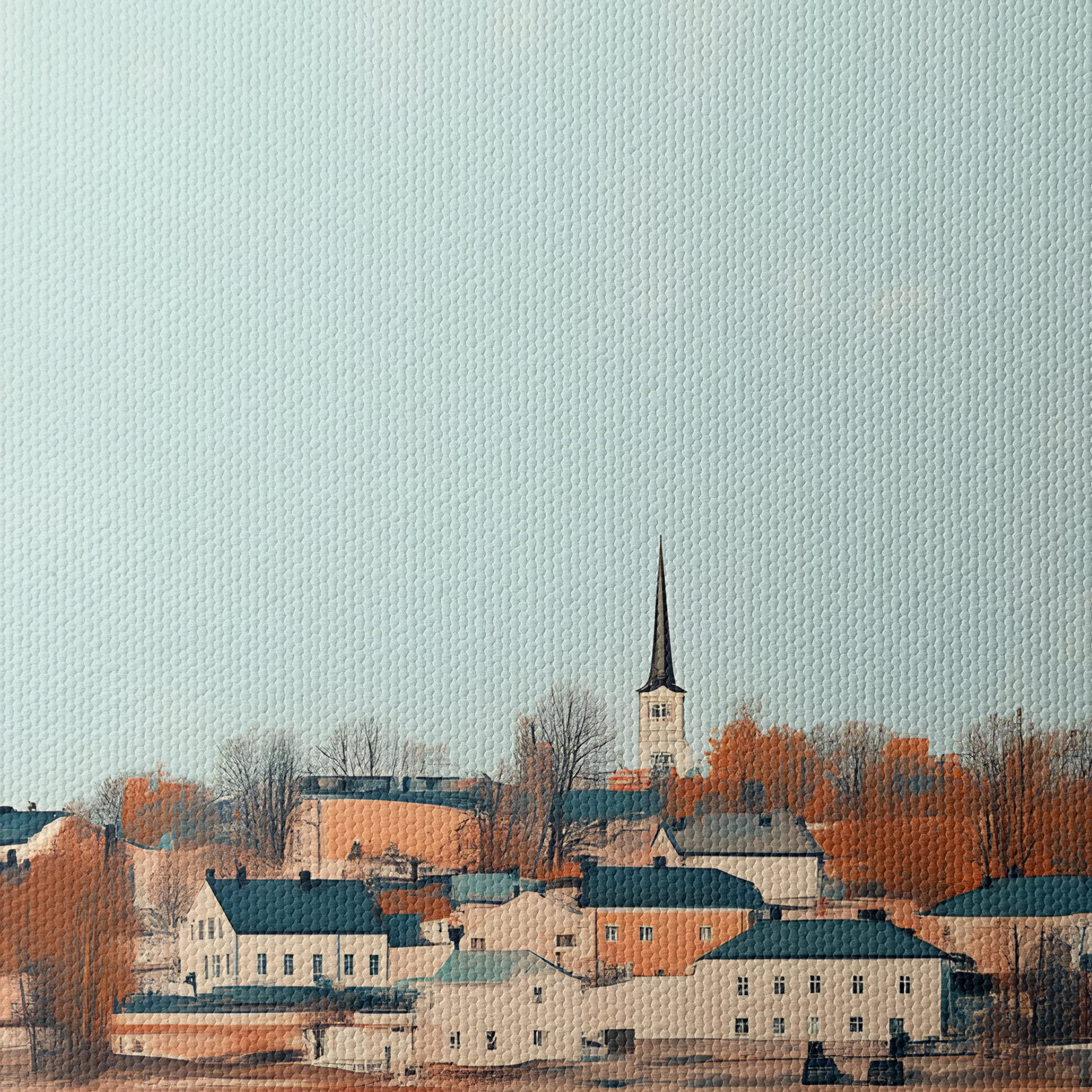 Turku Finland Cityscape Art - Image 4