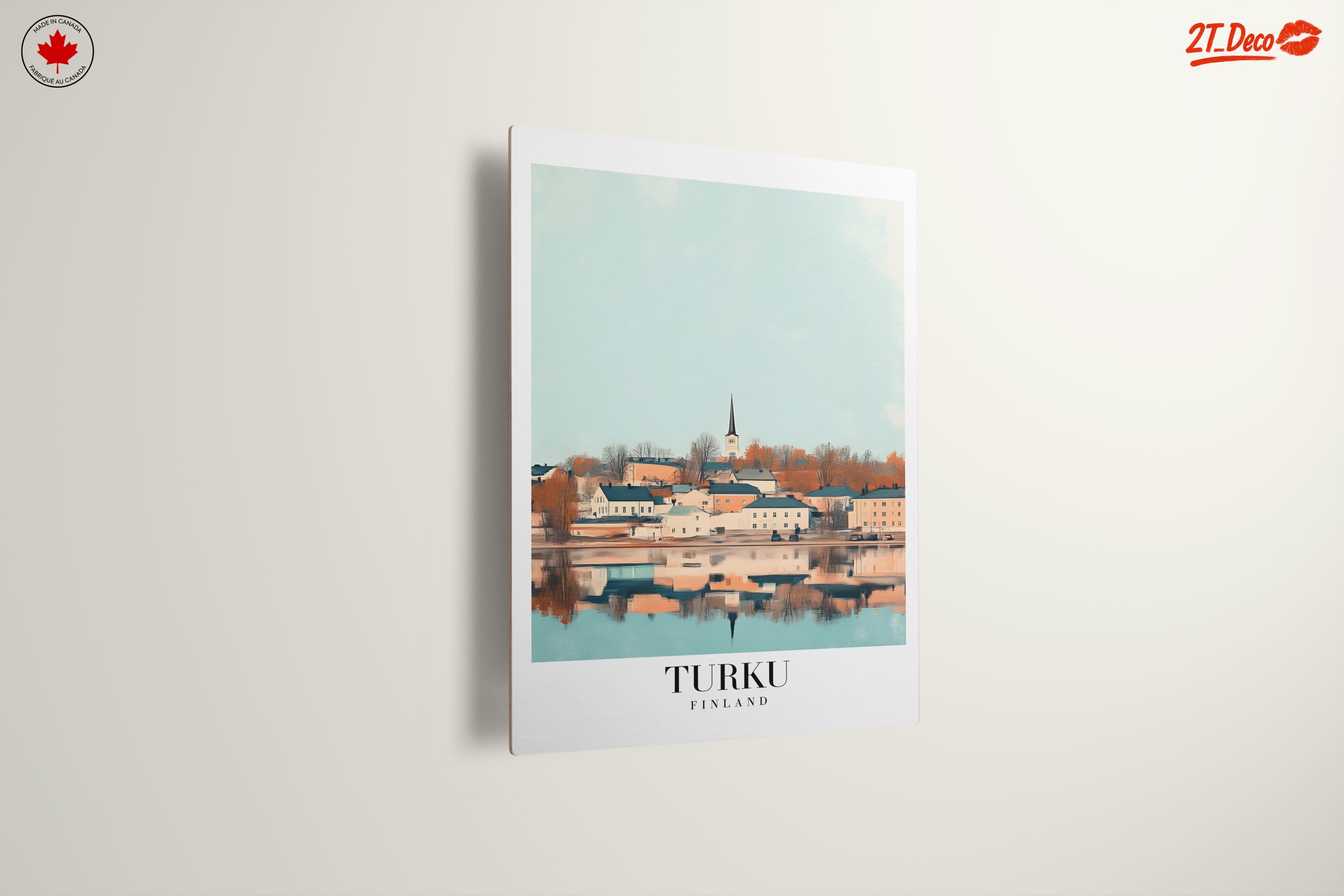 Turku Finland Cityscape Art - Image 13