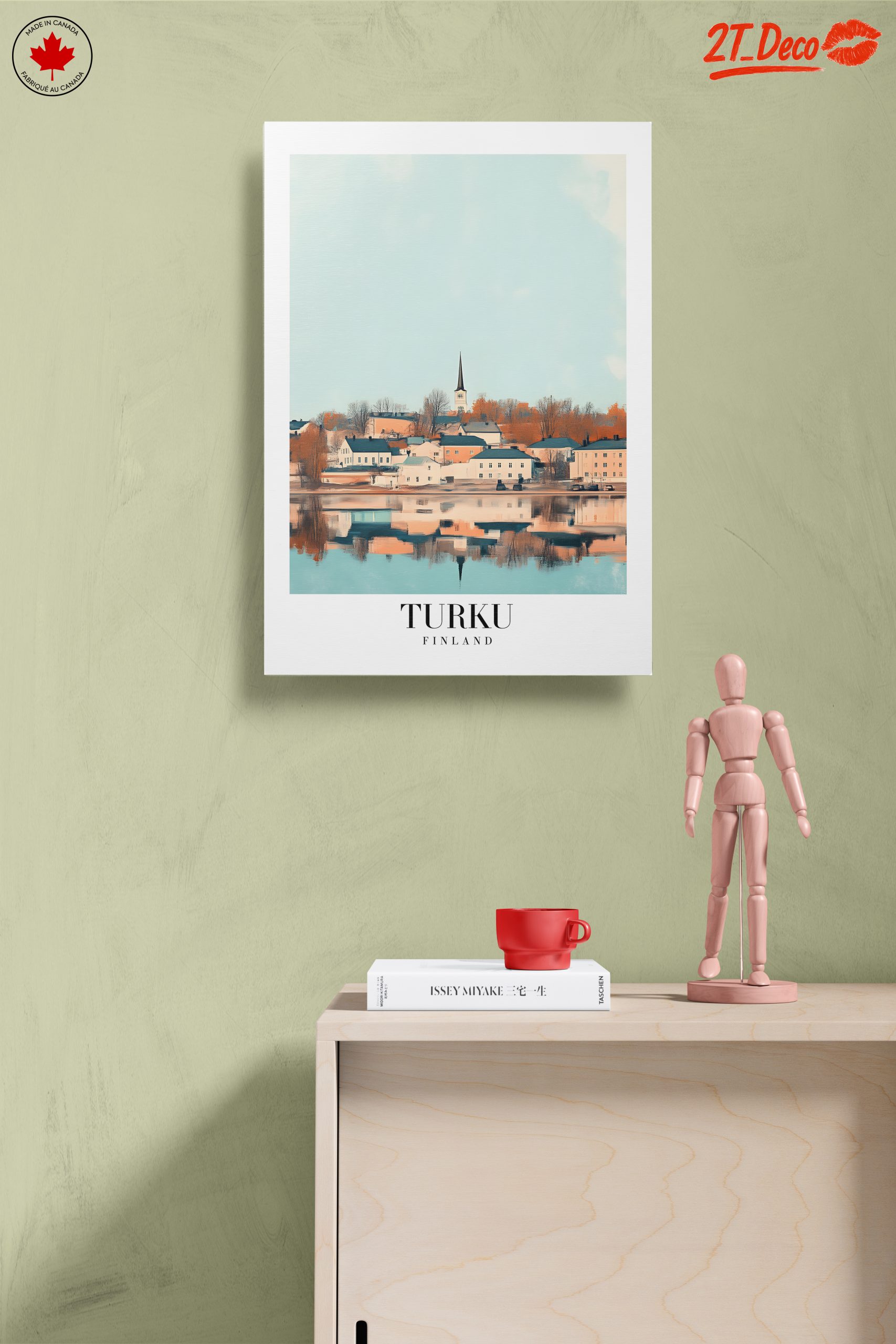 Turku Finland Cityscape Art - Image 14