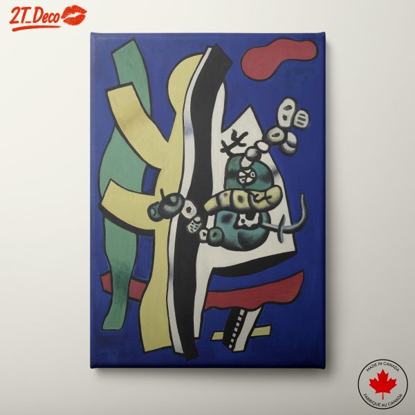 Vibrant Abstract Shapes Art