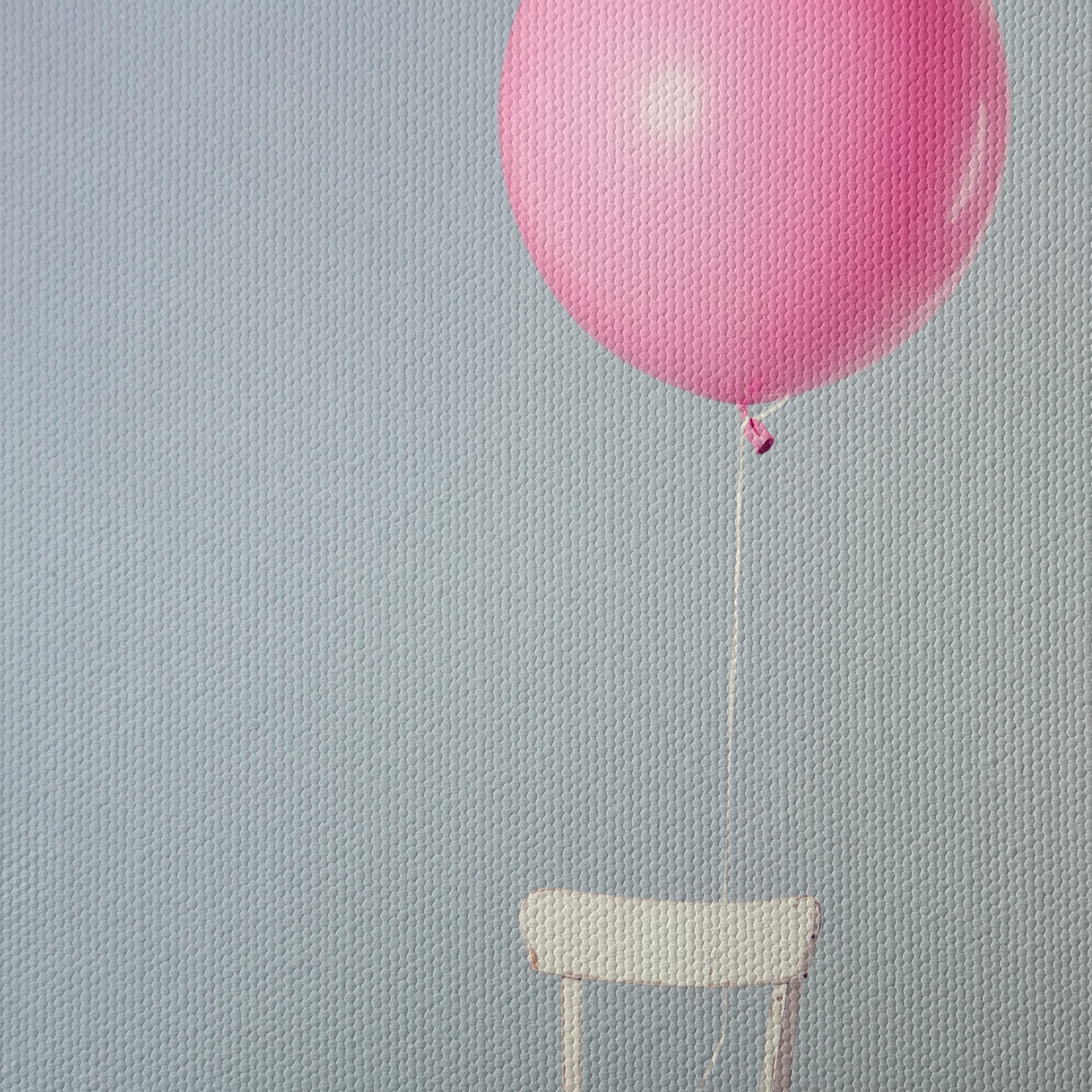 Whimsical Balloon with White Chair - Image 4