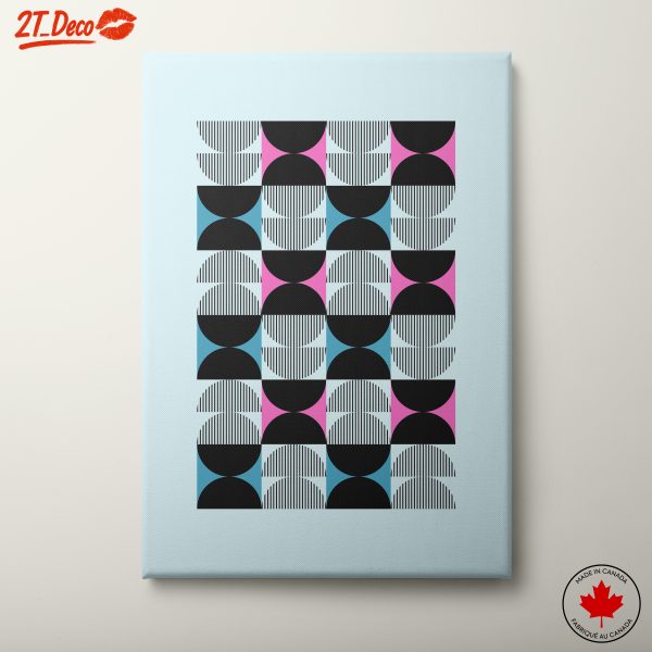 Colorful Geometric Abstract Art for Modern Spaces
