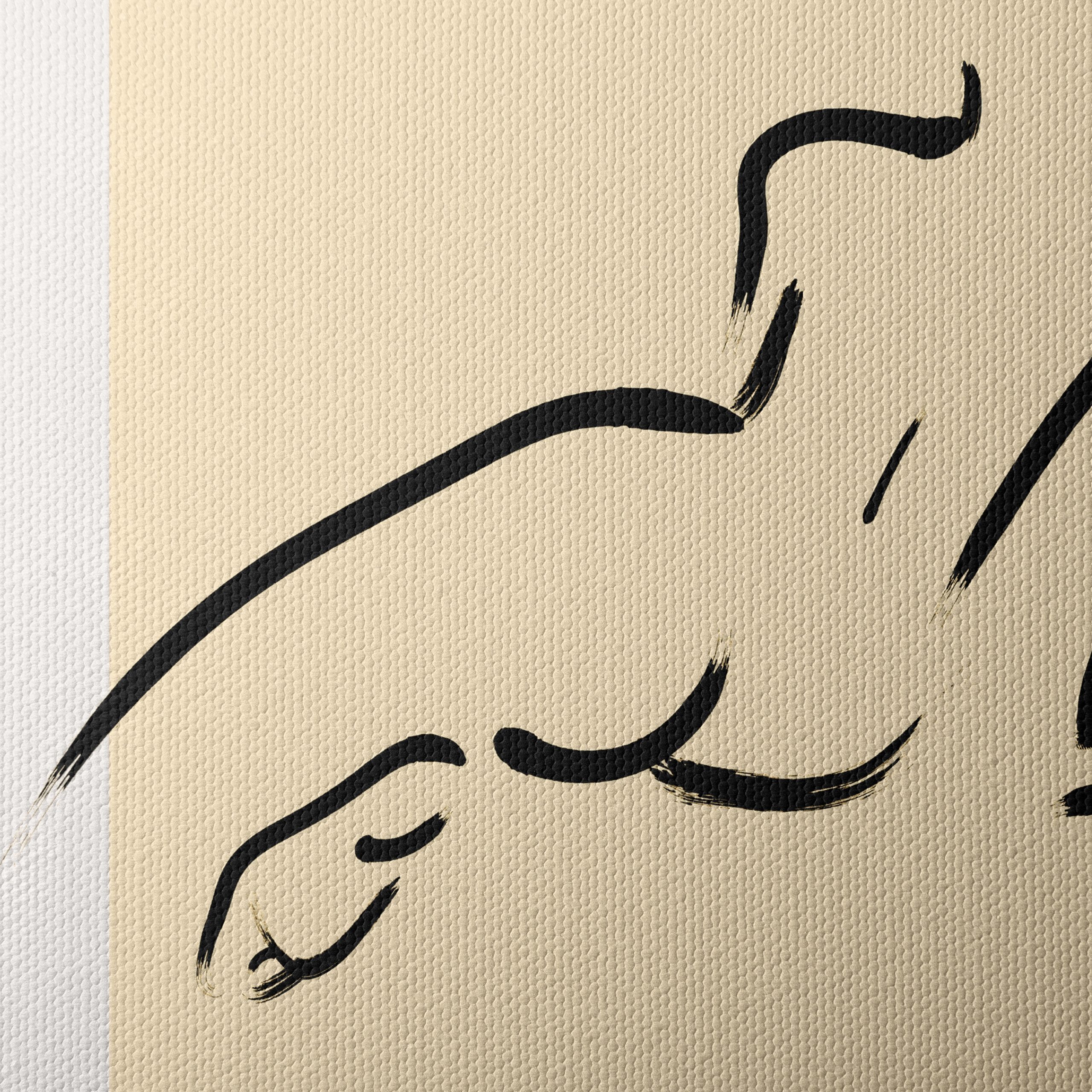 Minimalist Female Silhouette Art - La Femme - Image 4