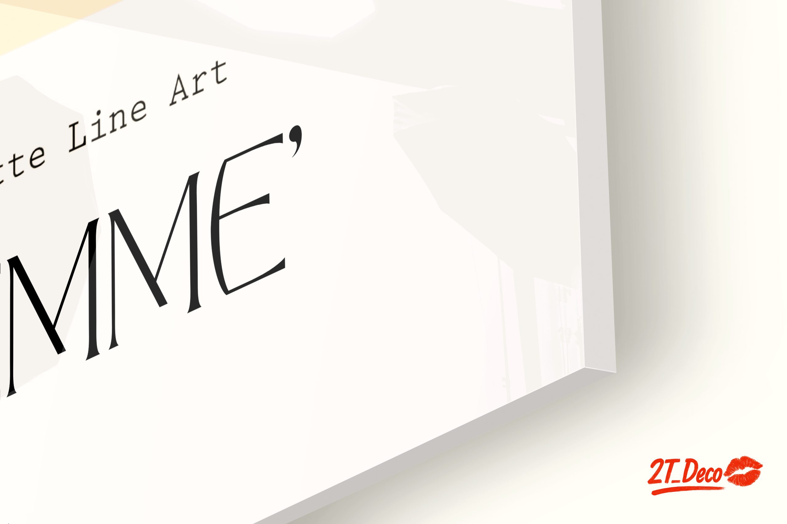 Minimalist Female Silhouette Art - La Femme - Image 9