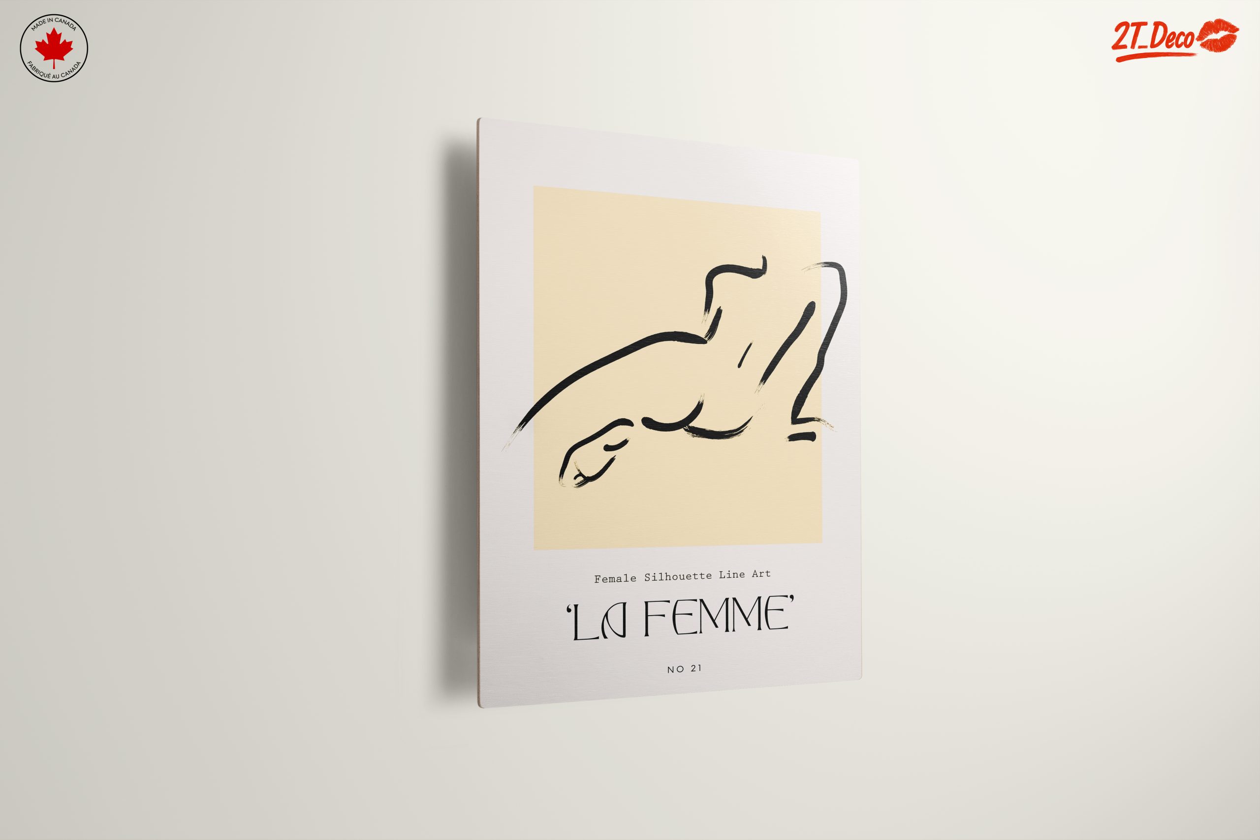 Minimalist Female Silhouette Art - La Femme - Image 13