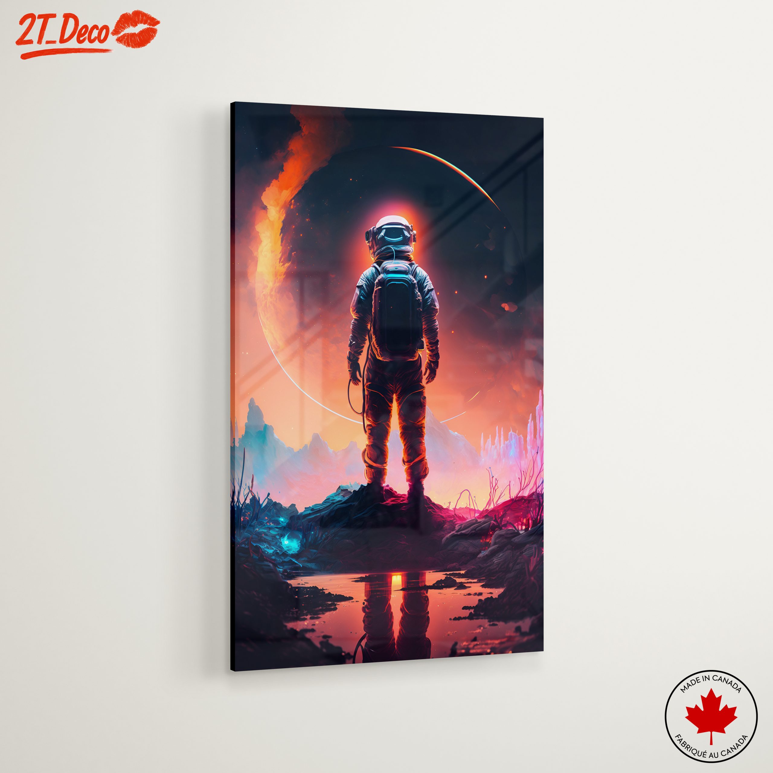 Astronaut in a Vivid Cosmic Landscape - Image 6
