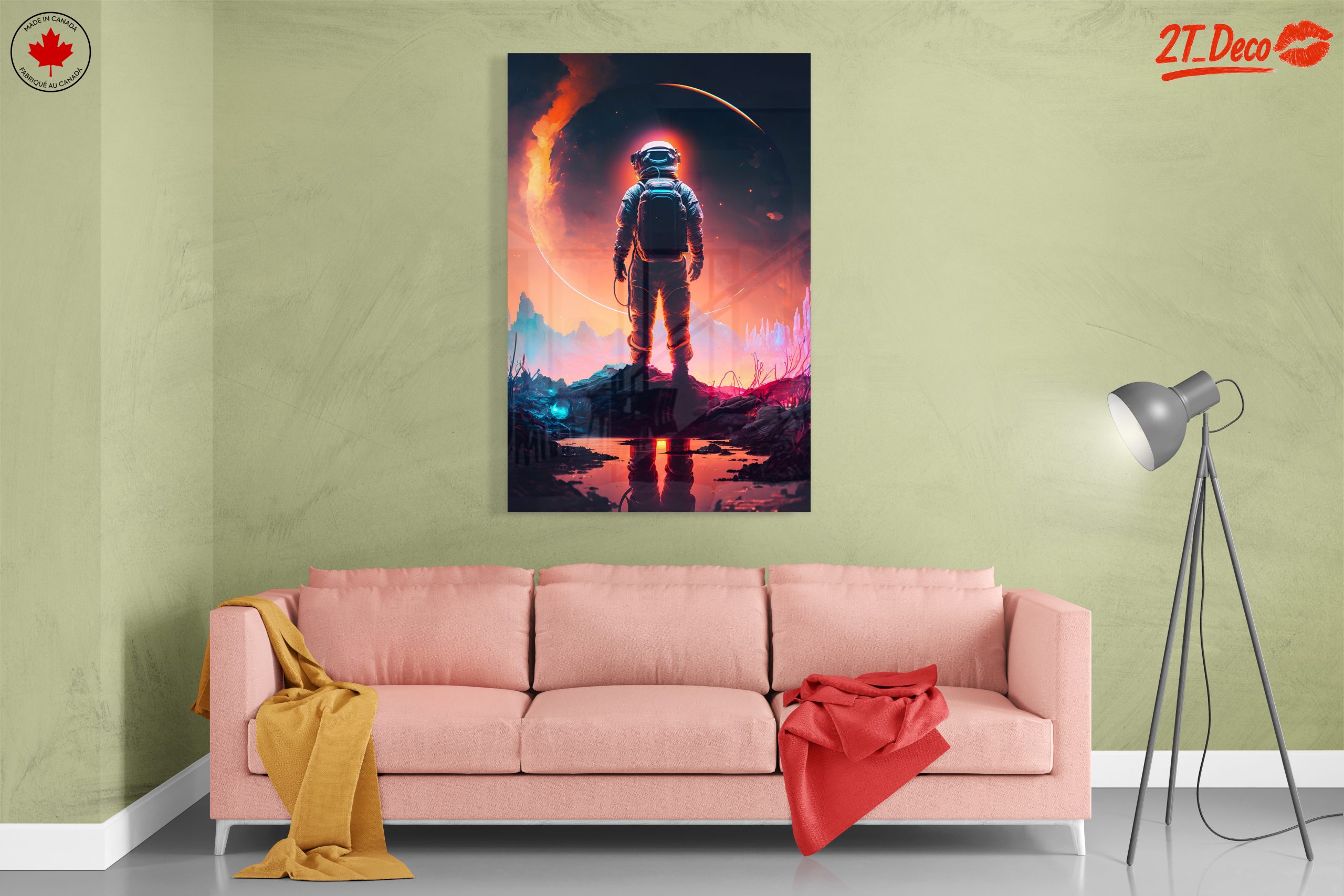 Astronaut in a Vivid Cosmic Landscape - Image 7