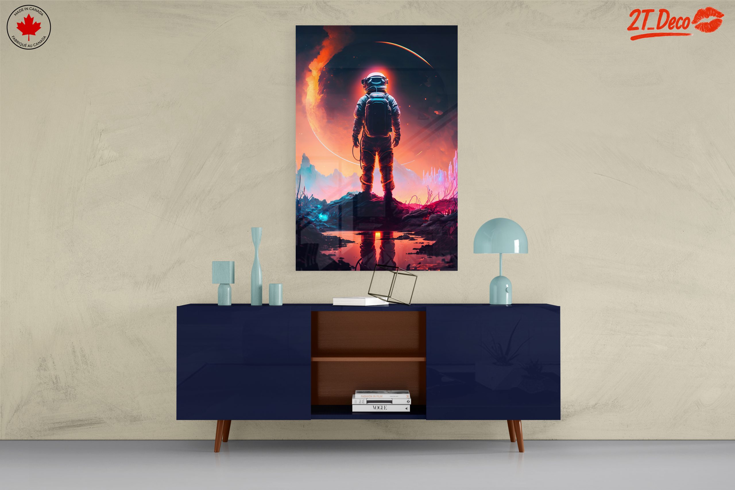 Astronaut in a Vivid Cosmic Landscape - Image 8