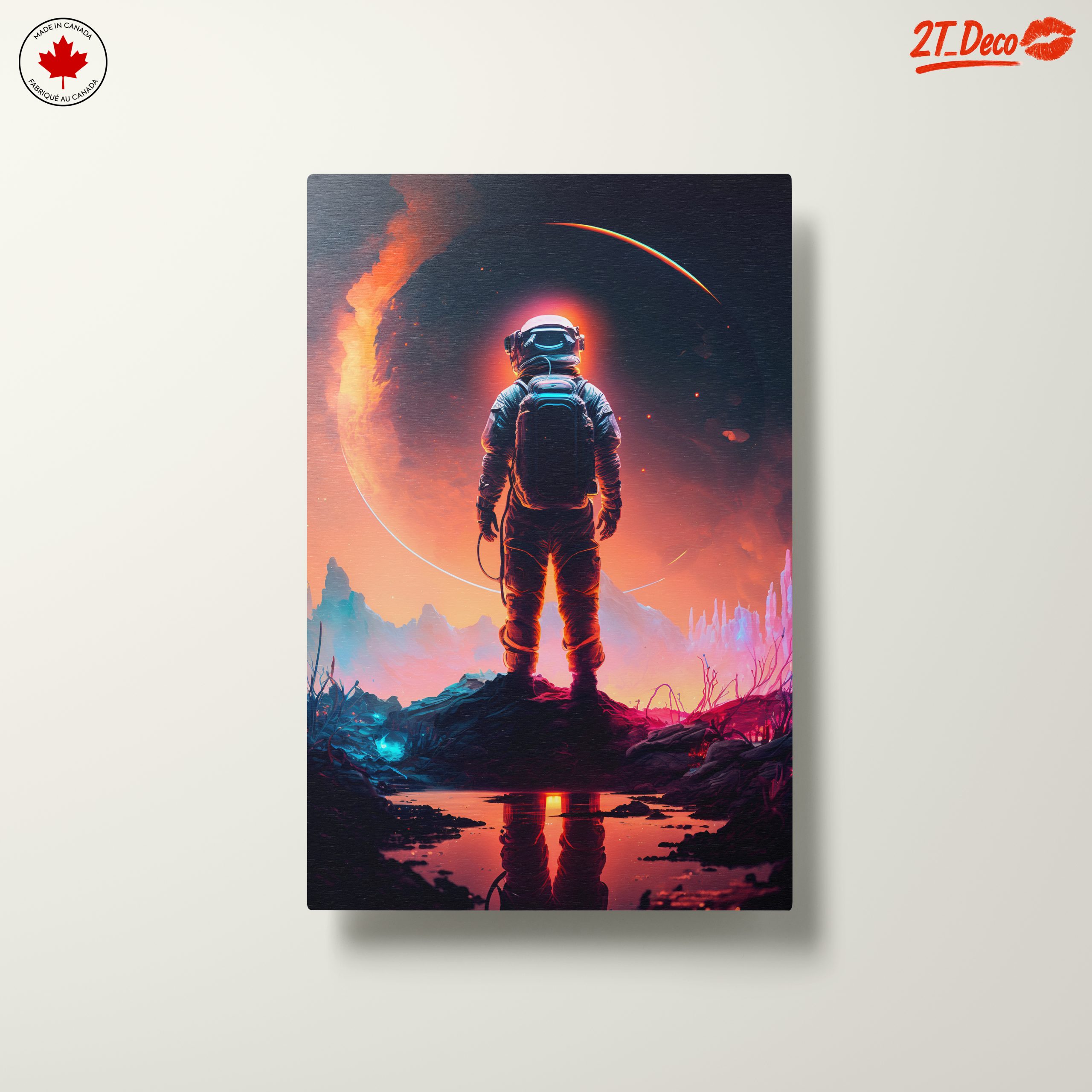 Astronaut in a Vivid Cosmic Landscape - Image 10