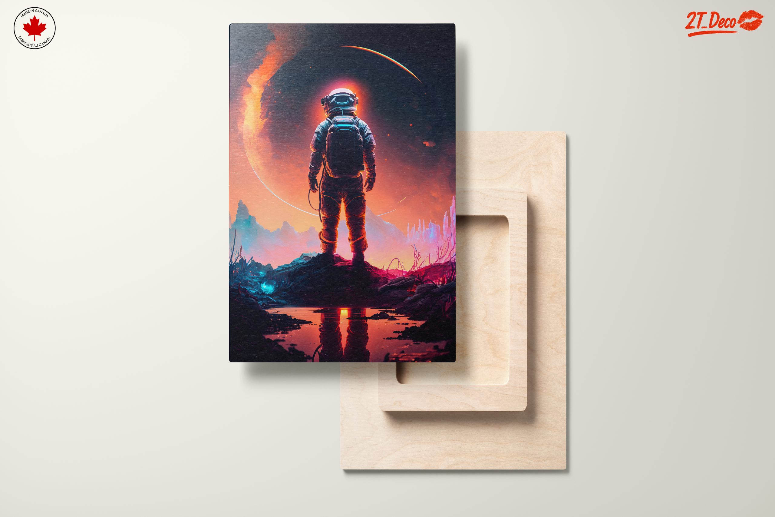Astronaut in a Vivid Cosmic Landscape - Image 11