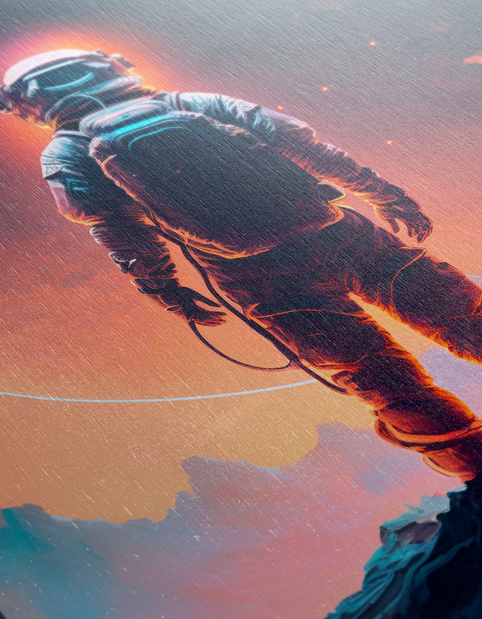 Astronaut in a Vivid Cosmic Landscape - Image 12
