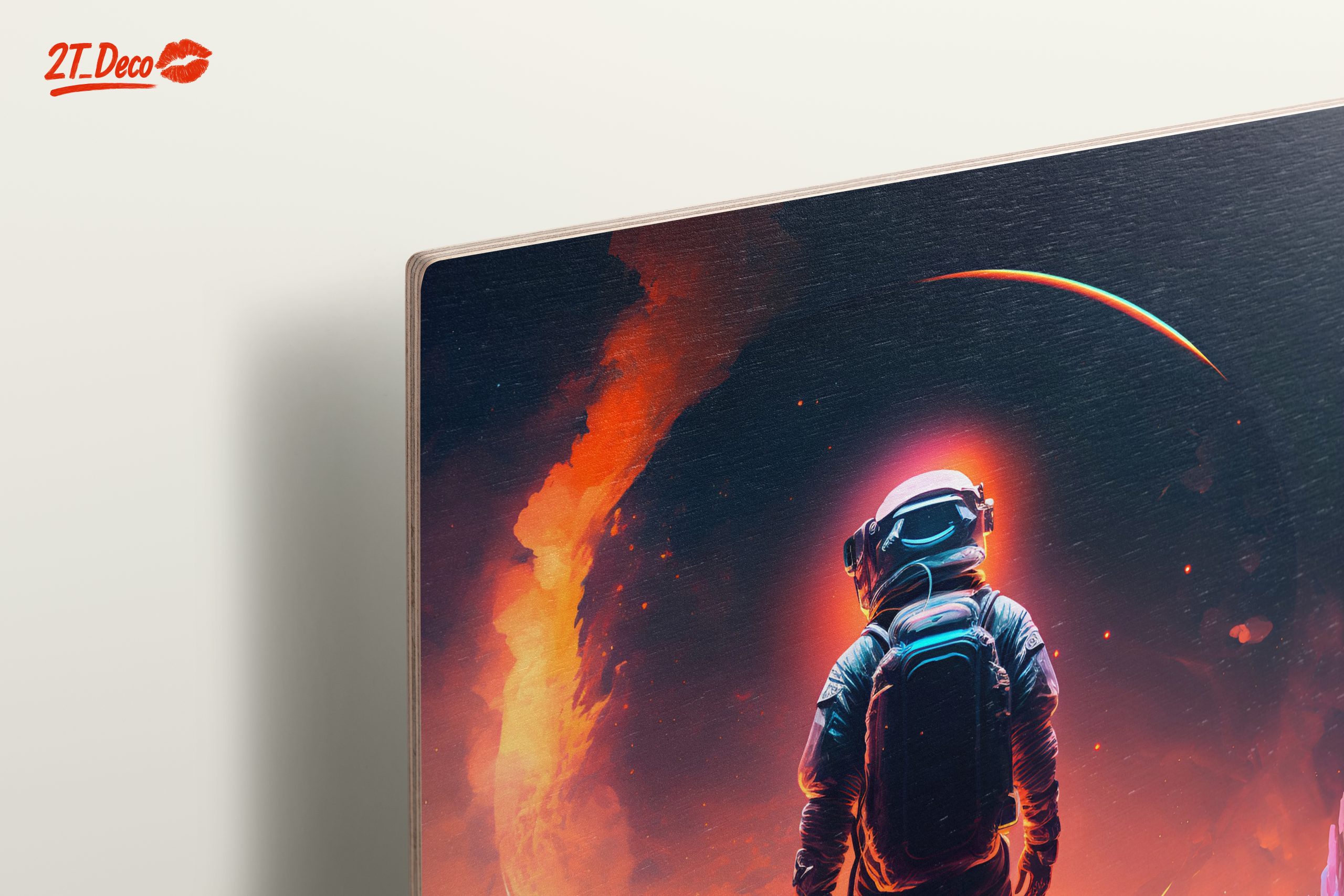 Astronaut in a Vivid Cosmic Landscape - Image 15