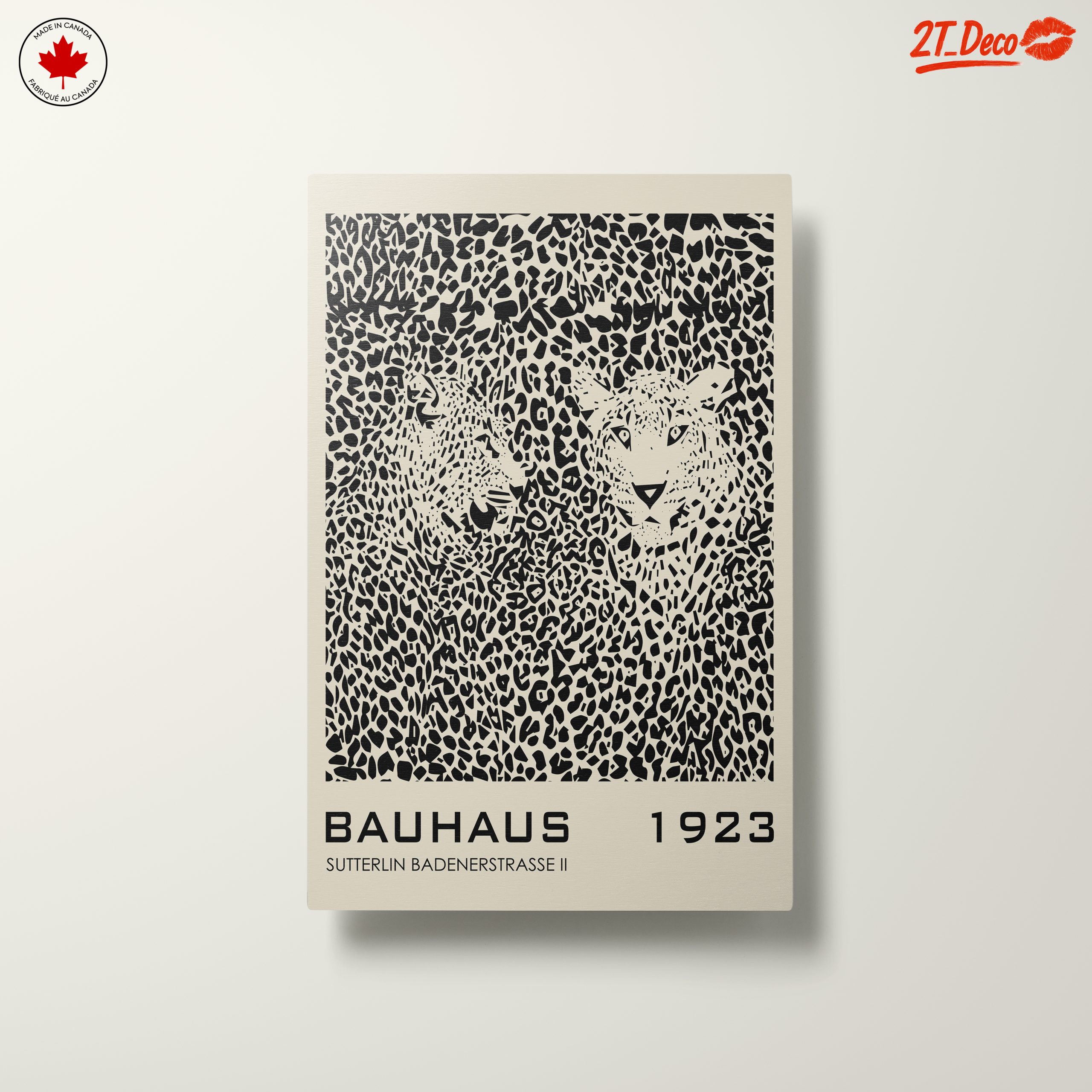 Bauhaus Leopard Pattern Art - Image 10