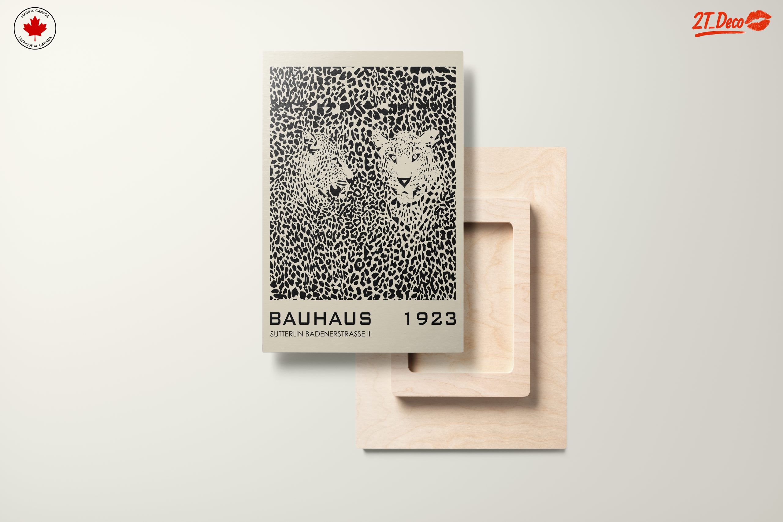 Bauhaus Leopard Pattern Art - Image 11