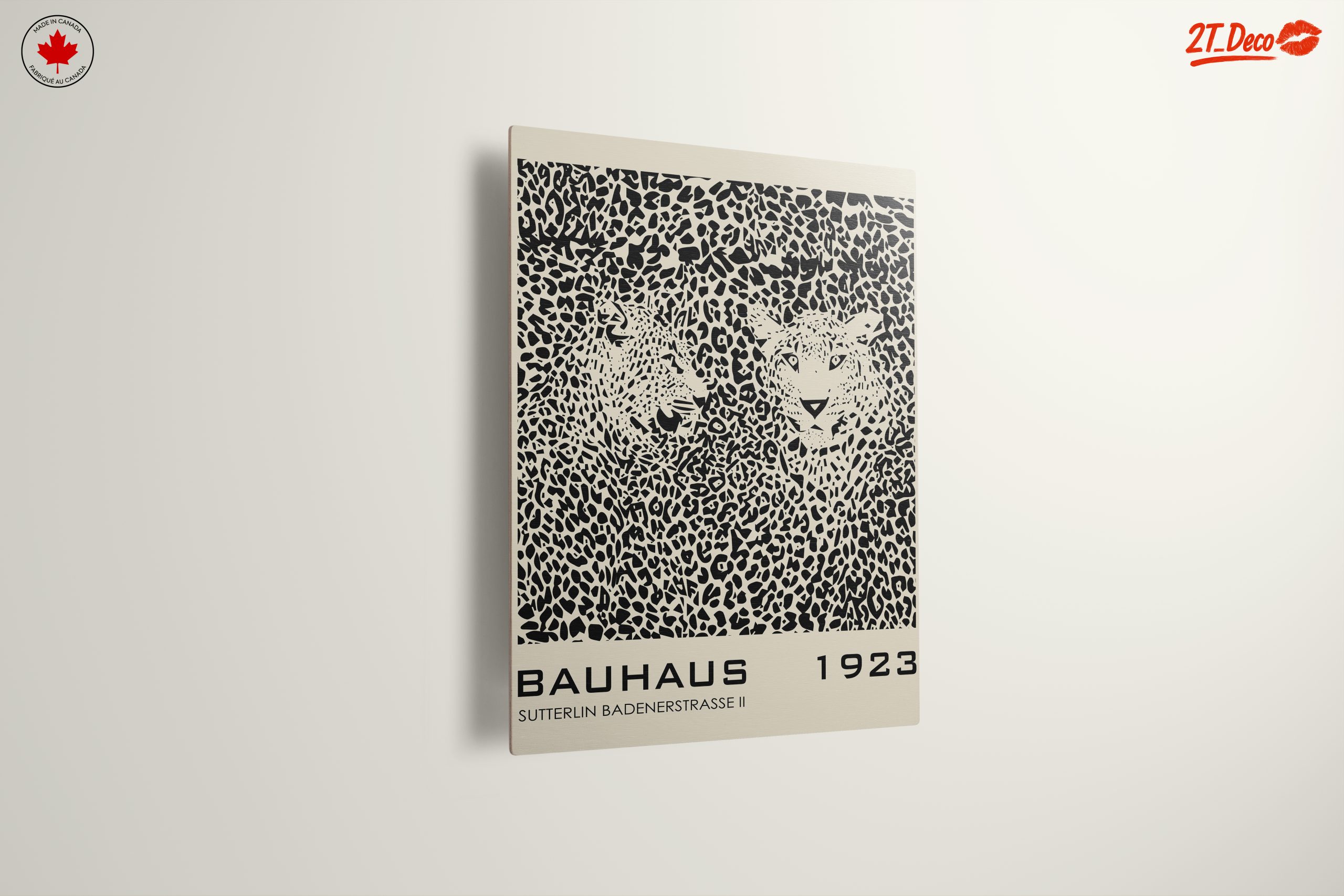 Bauhaus Leopard Pattern Art - Image 13