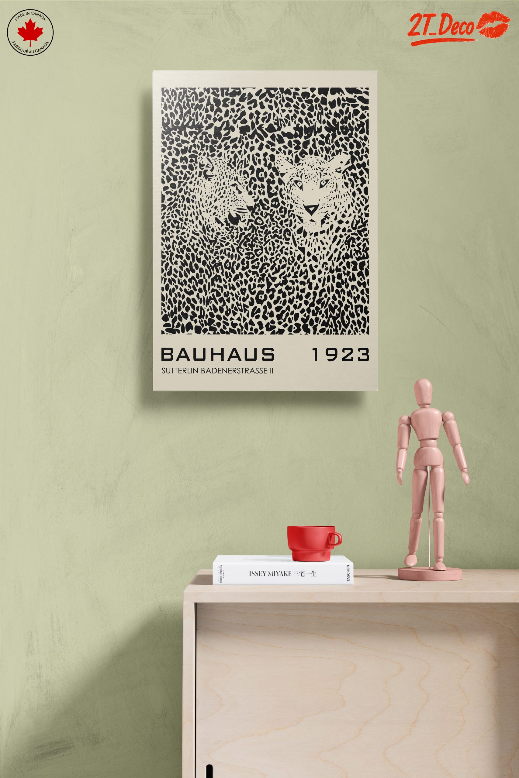 Bauhaus Leopard Pattern Art - Image 14