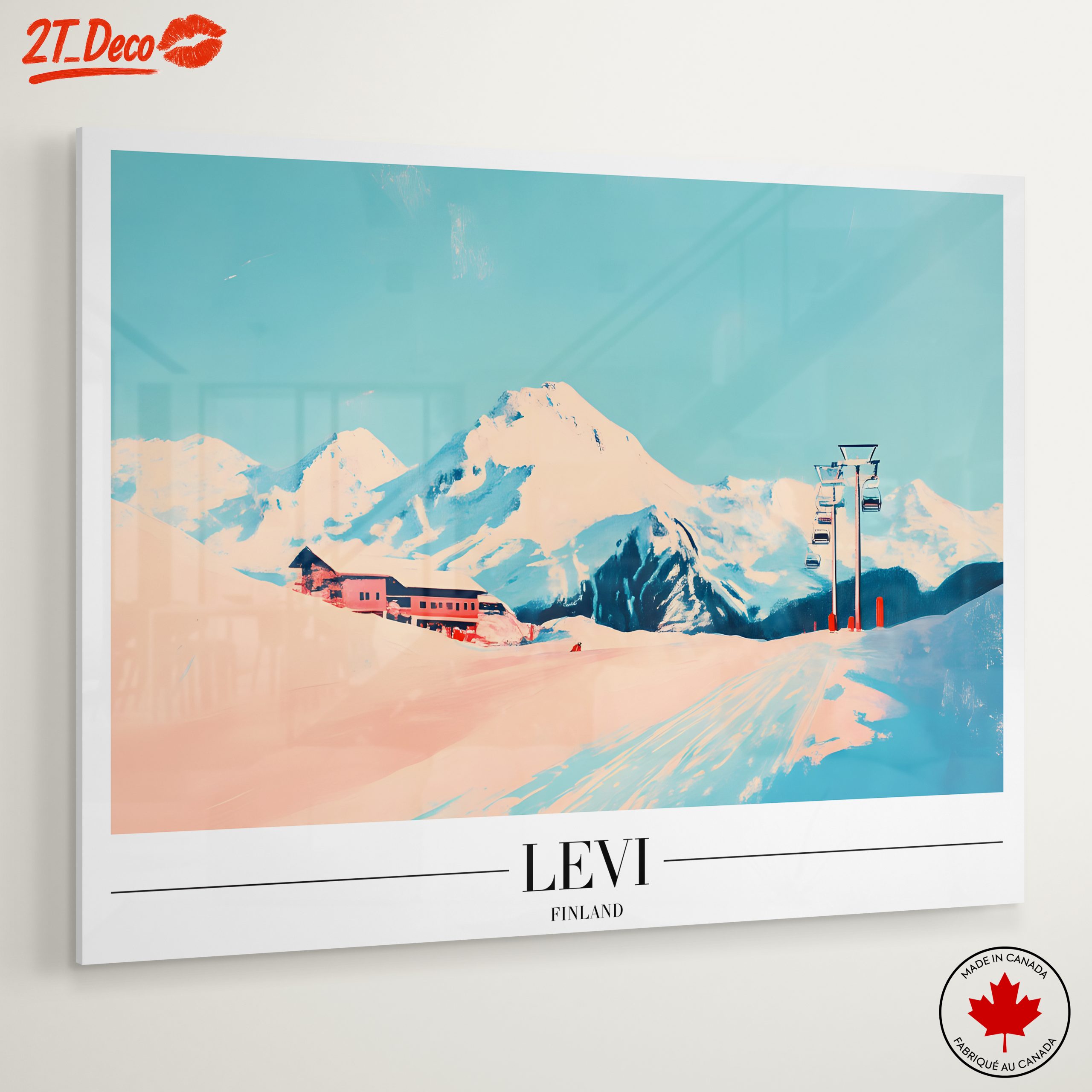 Scenic Levi Winter Landscape in Finland - Image 6