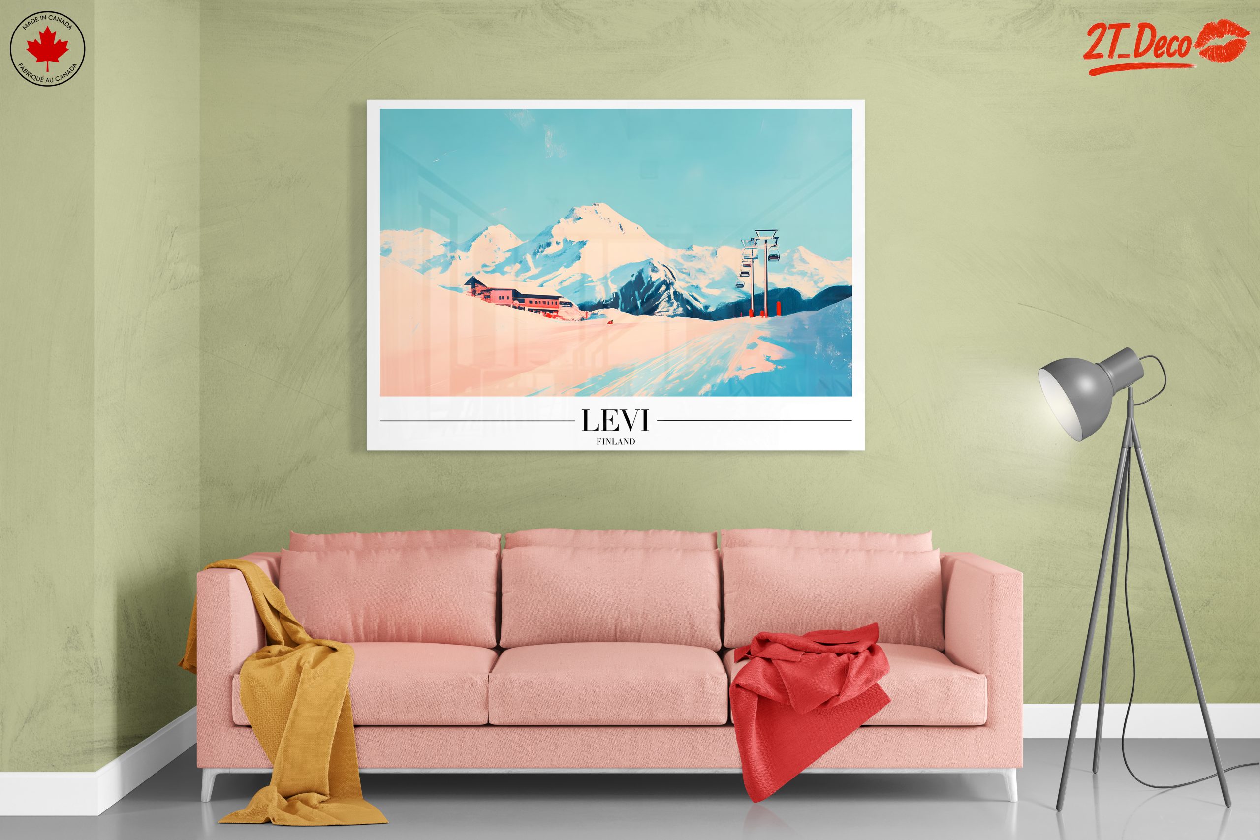 Scenic Levi Winter Landscape in Finland - Image 7