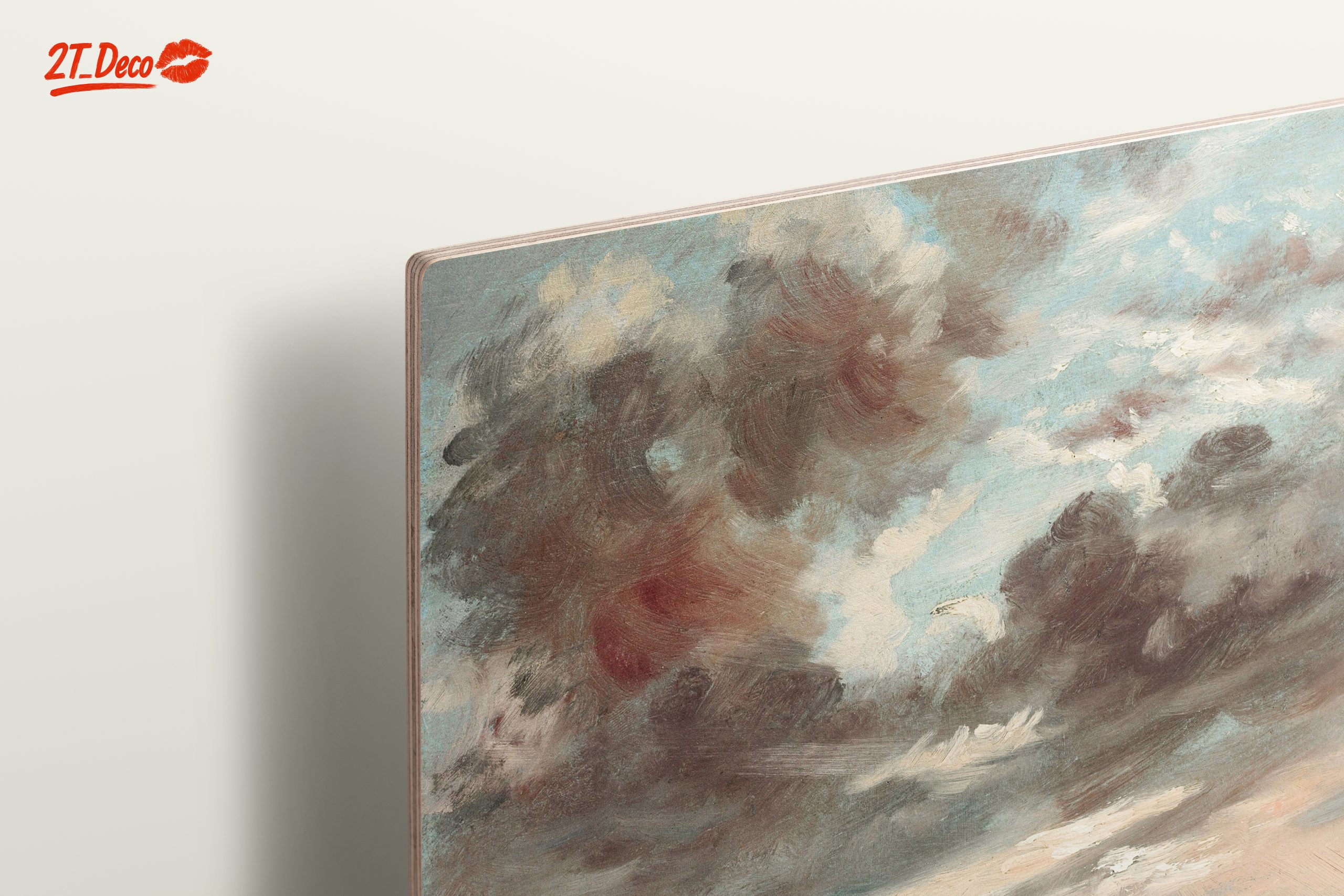 Dramatic Cloudy Sky Landscape Artwork - Image 15