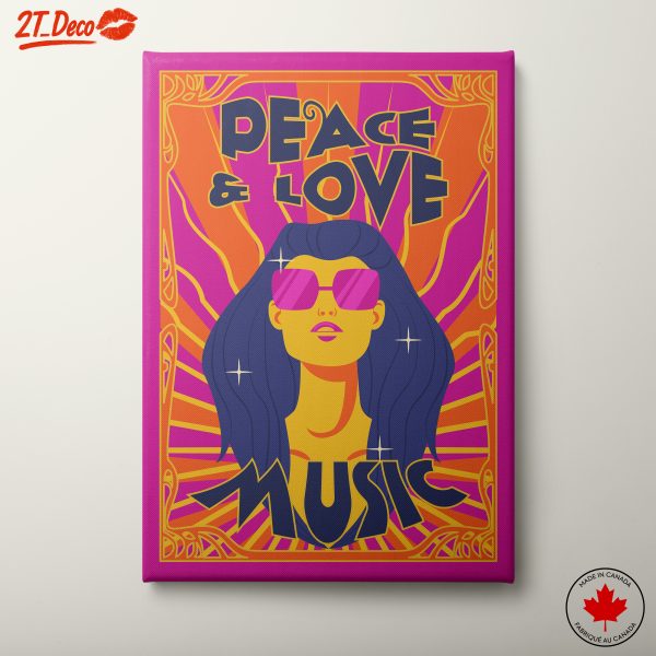 Vibrant Contemporary Pop Art for Music Lovers