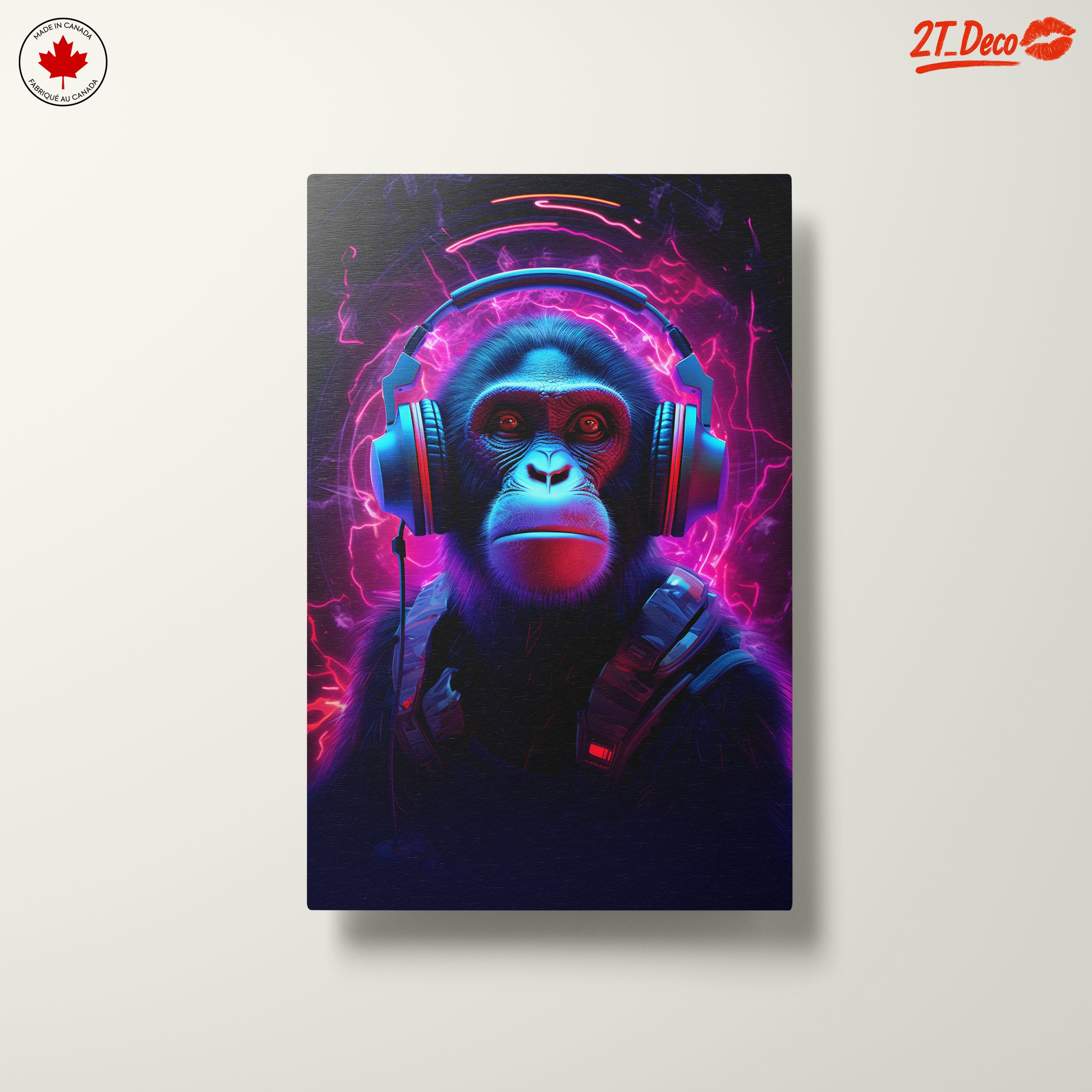 Stylized Gorilla Character with Headphones - Image 10