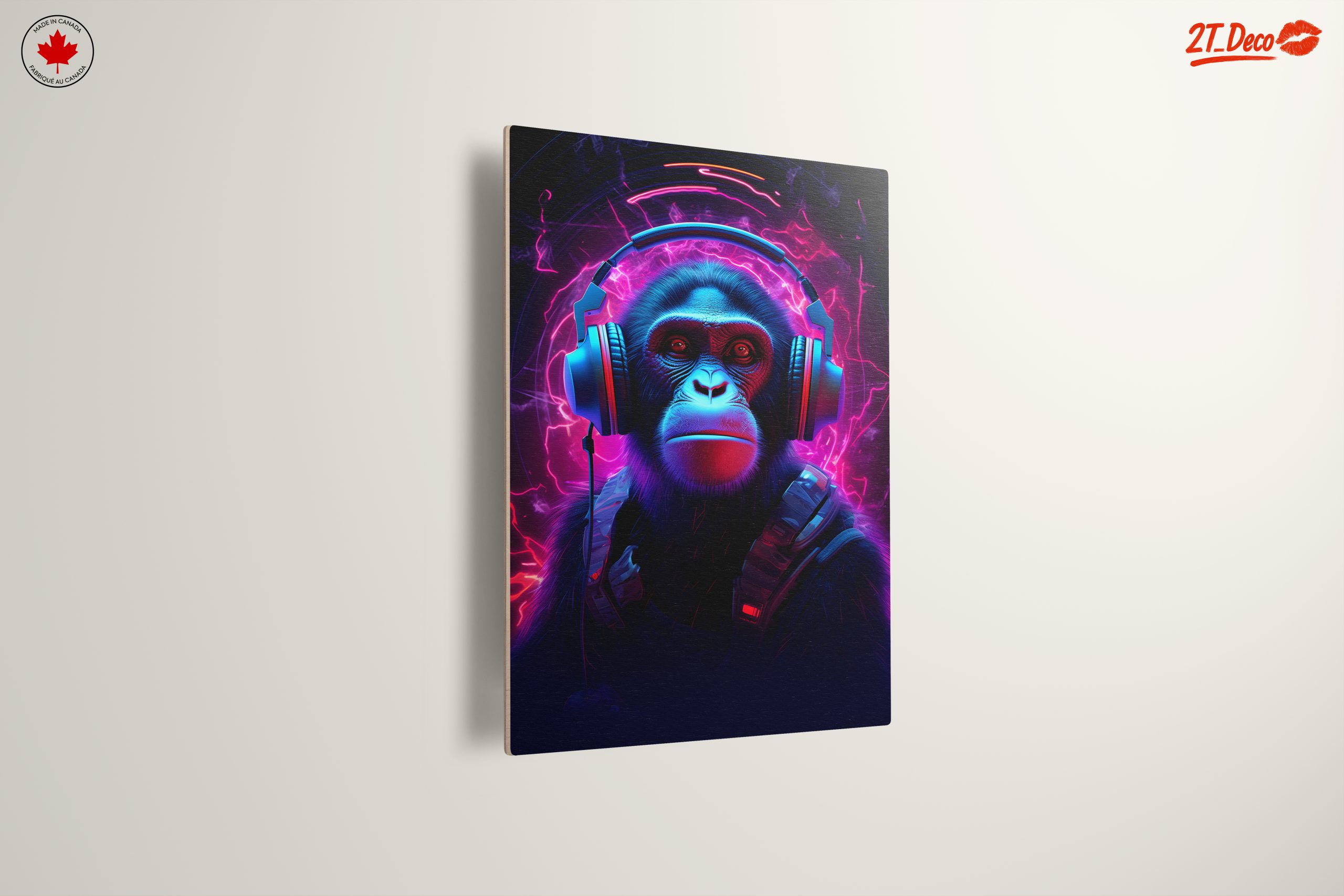 Stylized Gorilla Character with Headphones - Image 13