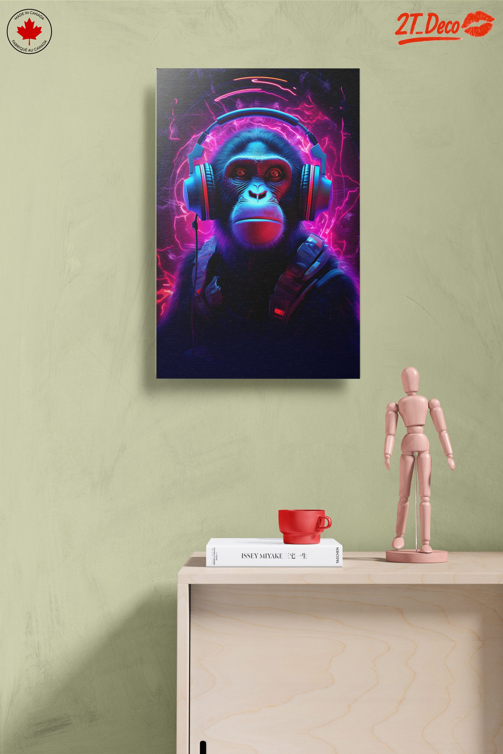 Stylized Gorilla Character with Headphones - Image 14