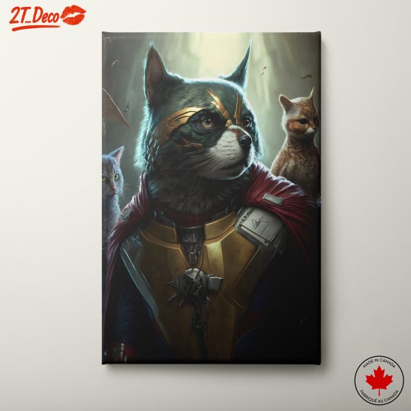 Heroic Animal Character with Vibrant Details