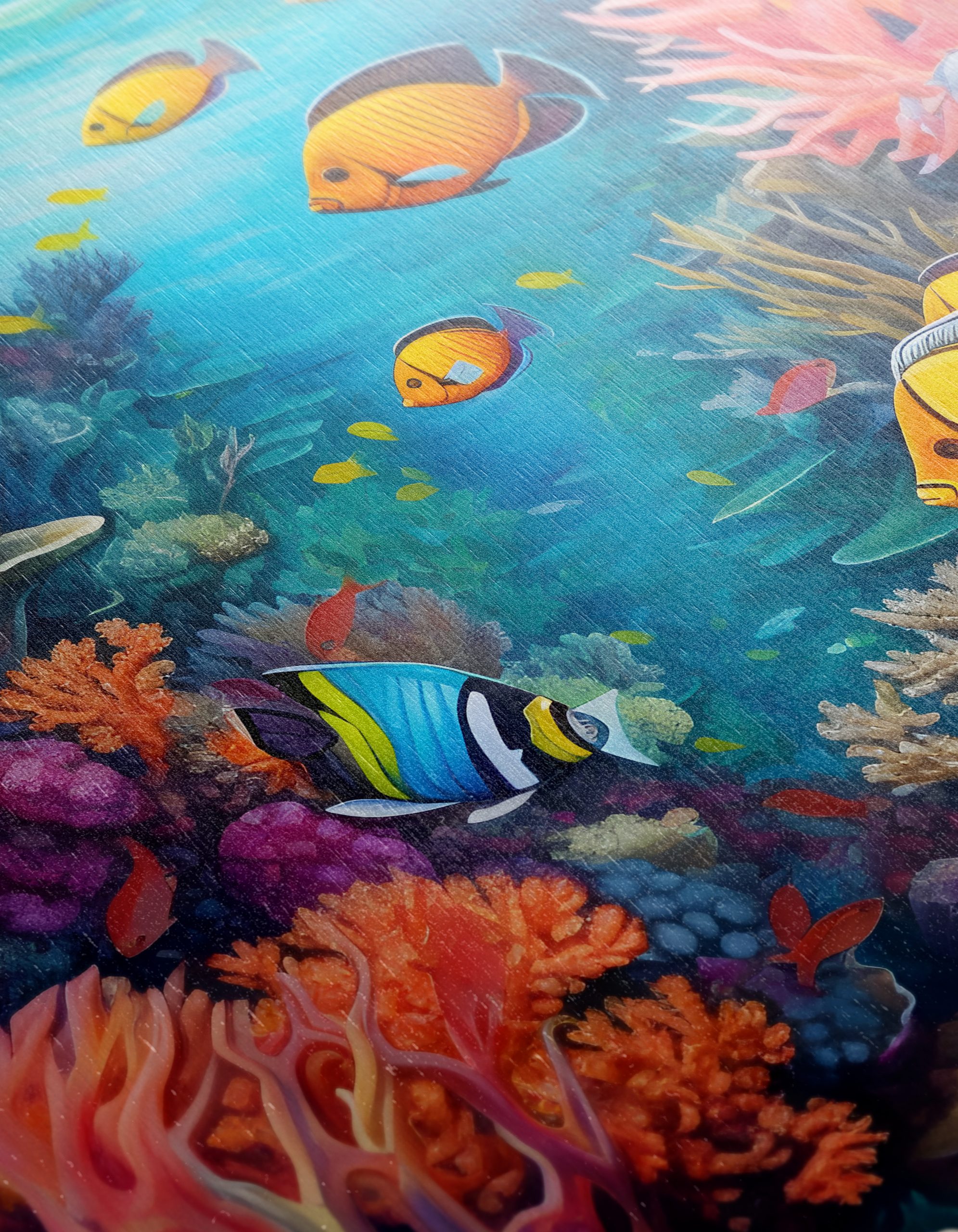 Colorful Abstract Marine Life Underwater Artwork - Image 12