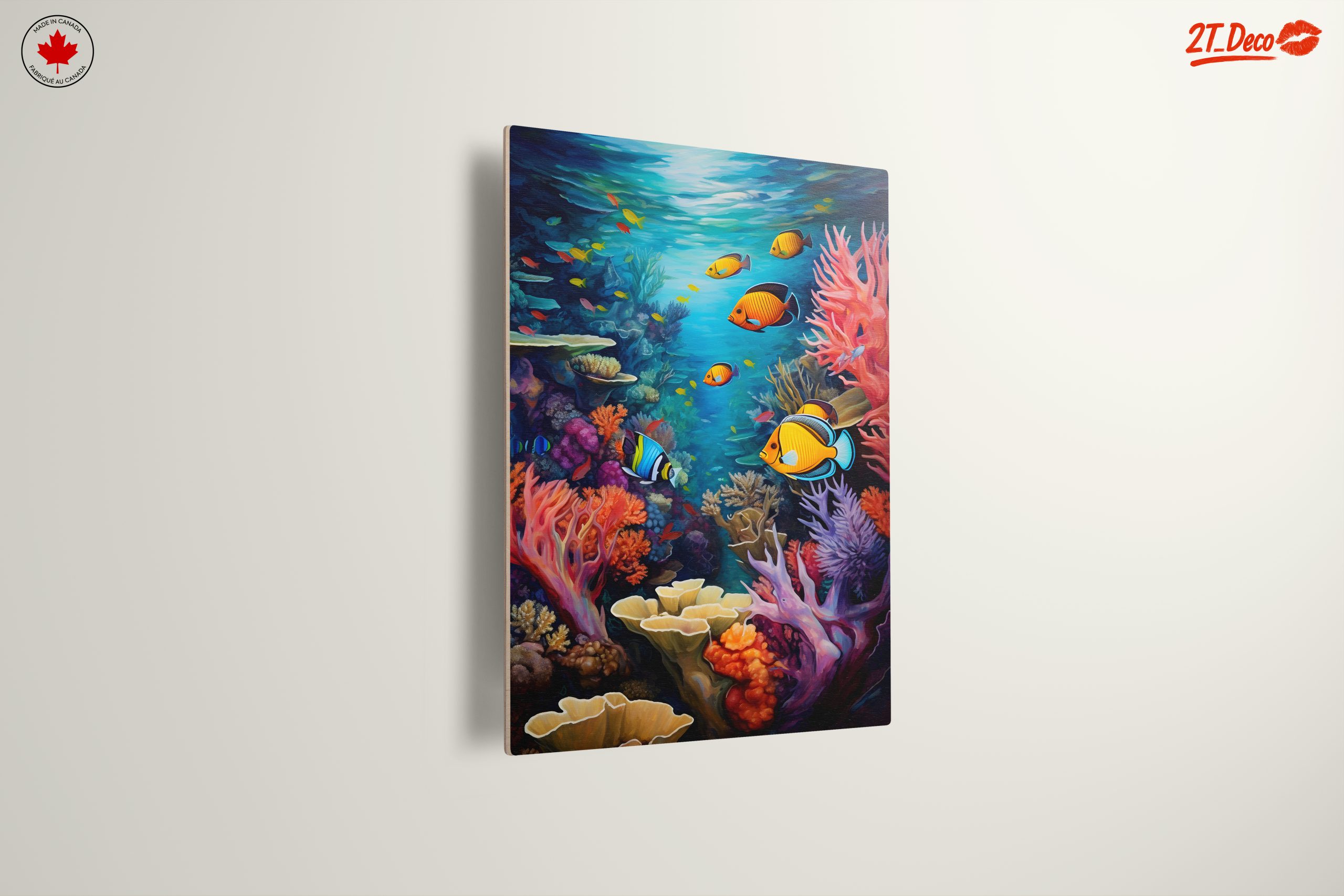 Colorful Abstract Marine Life Underwater Artwork - Image 13