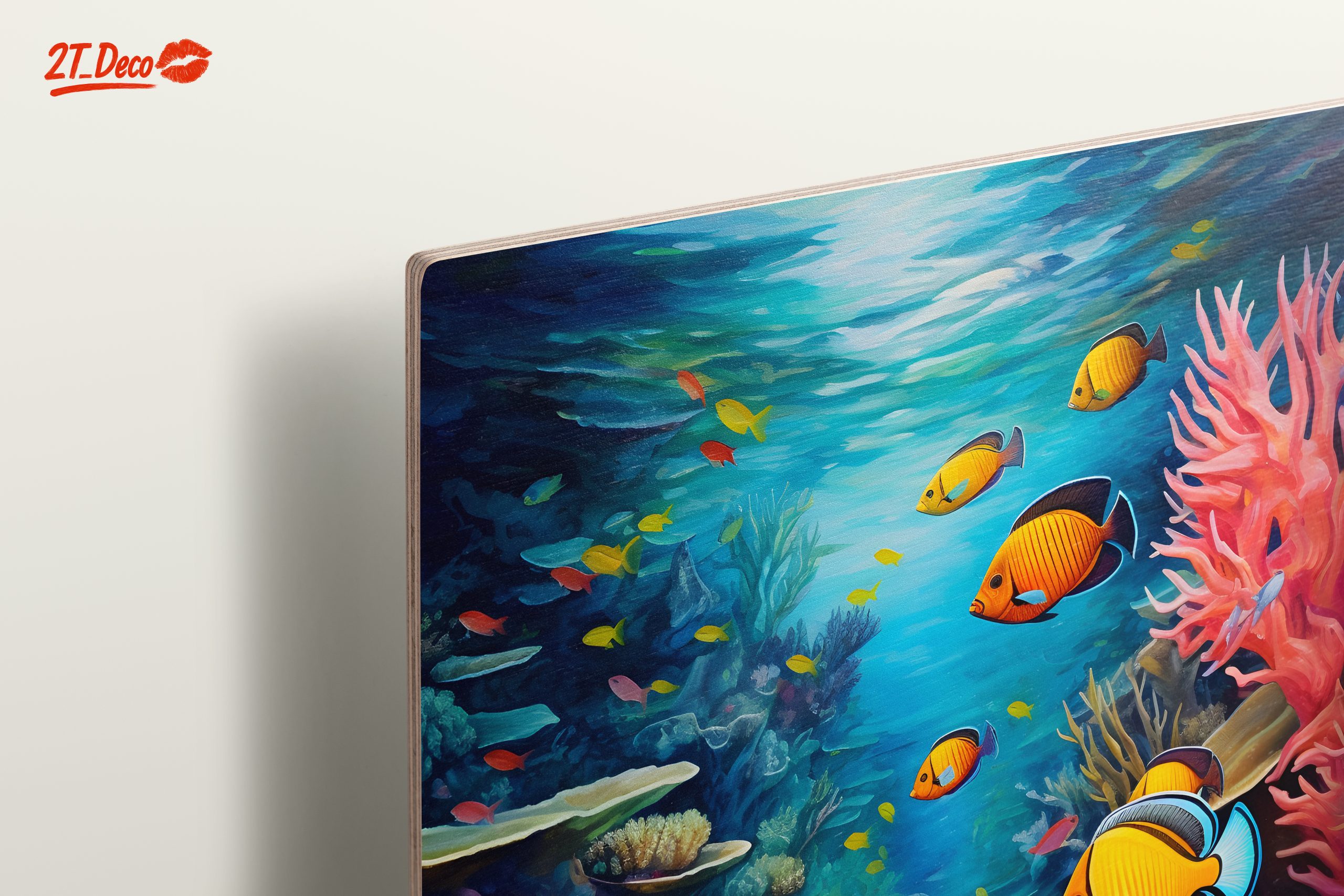 Colorful Abstract Marine Life Underwater Artwork - Image 15