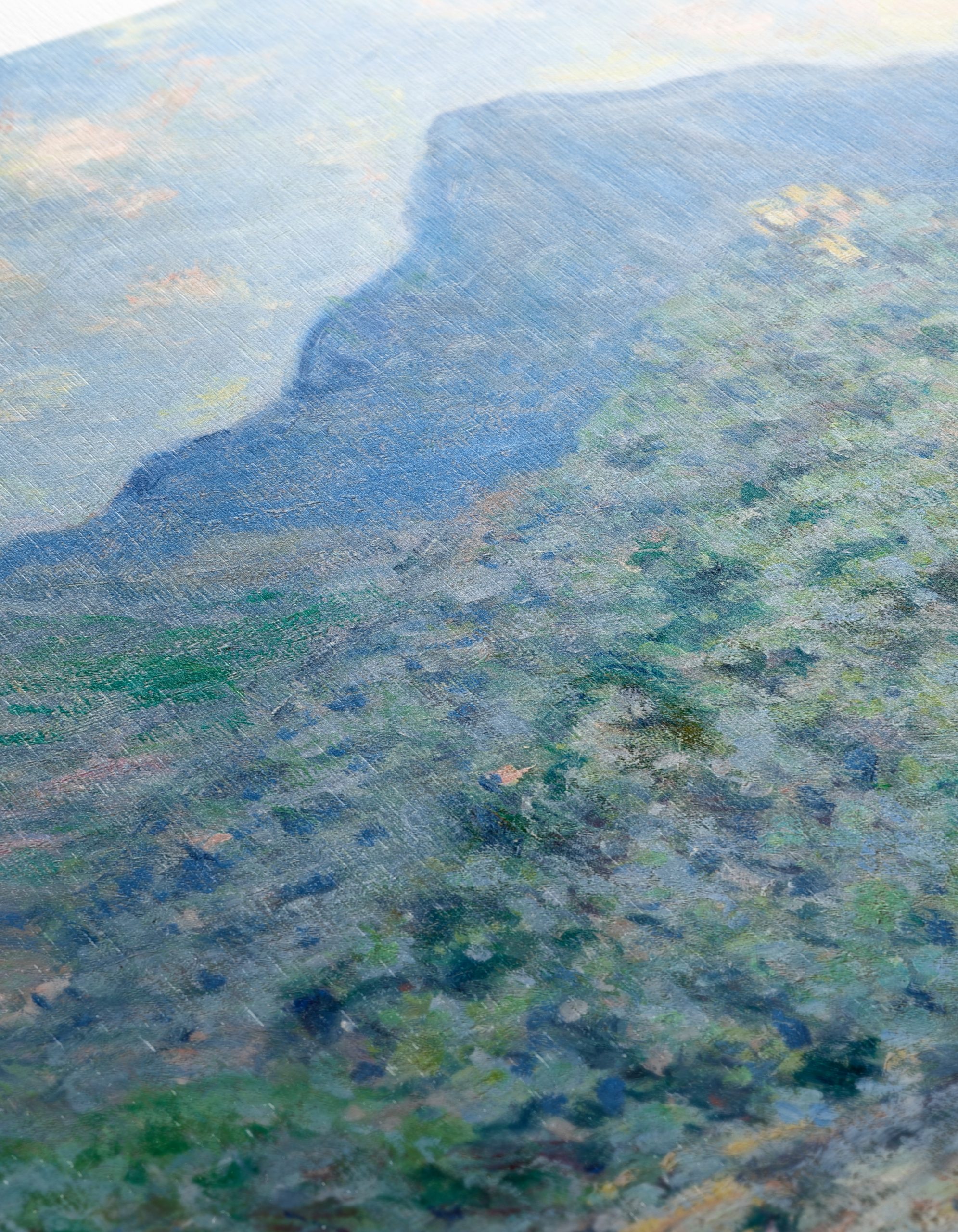Impressionistic Abstract Landscape with Mountains - Image 12