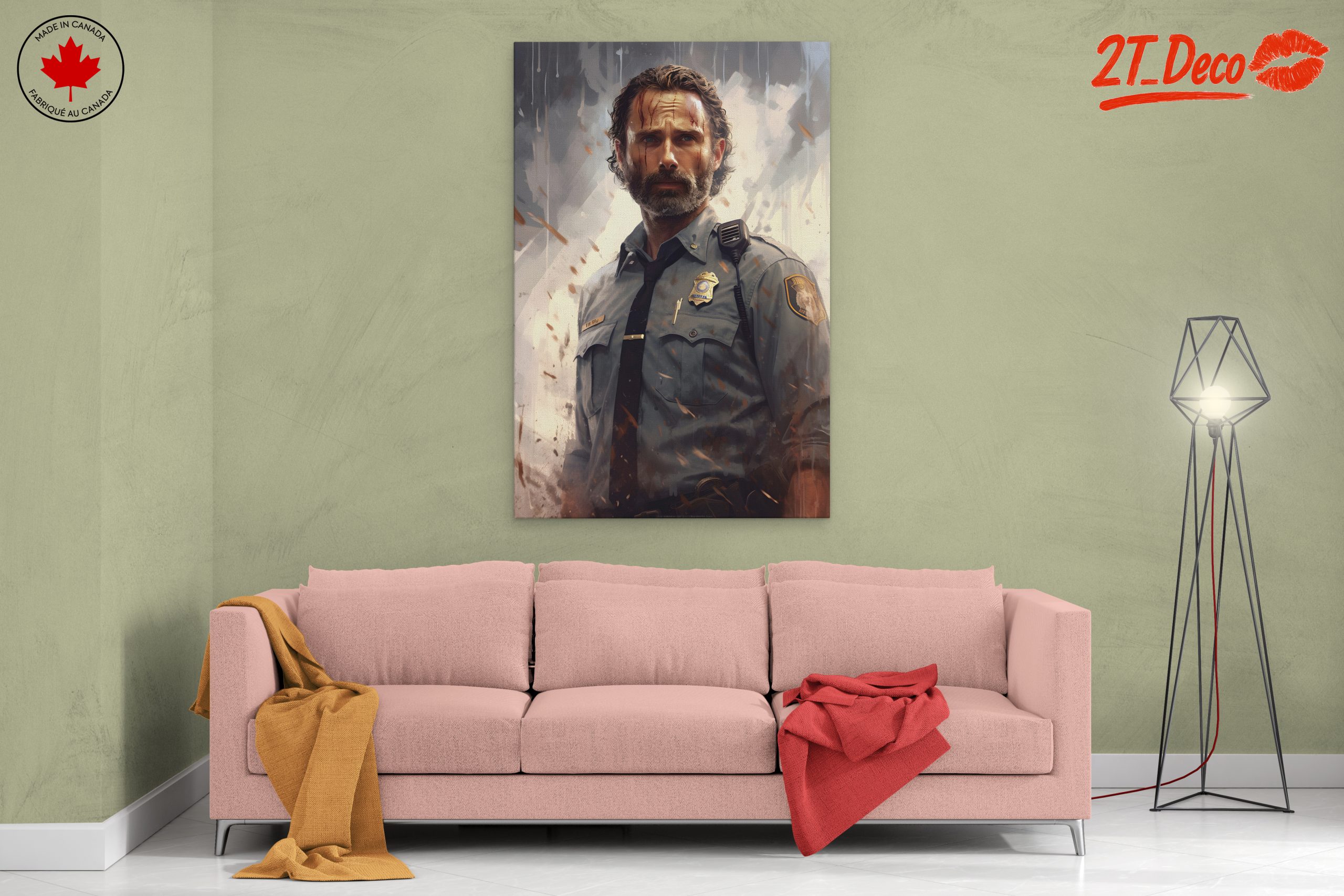 Dramatic Character Portrait Art - Image 2