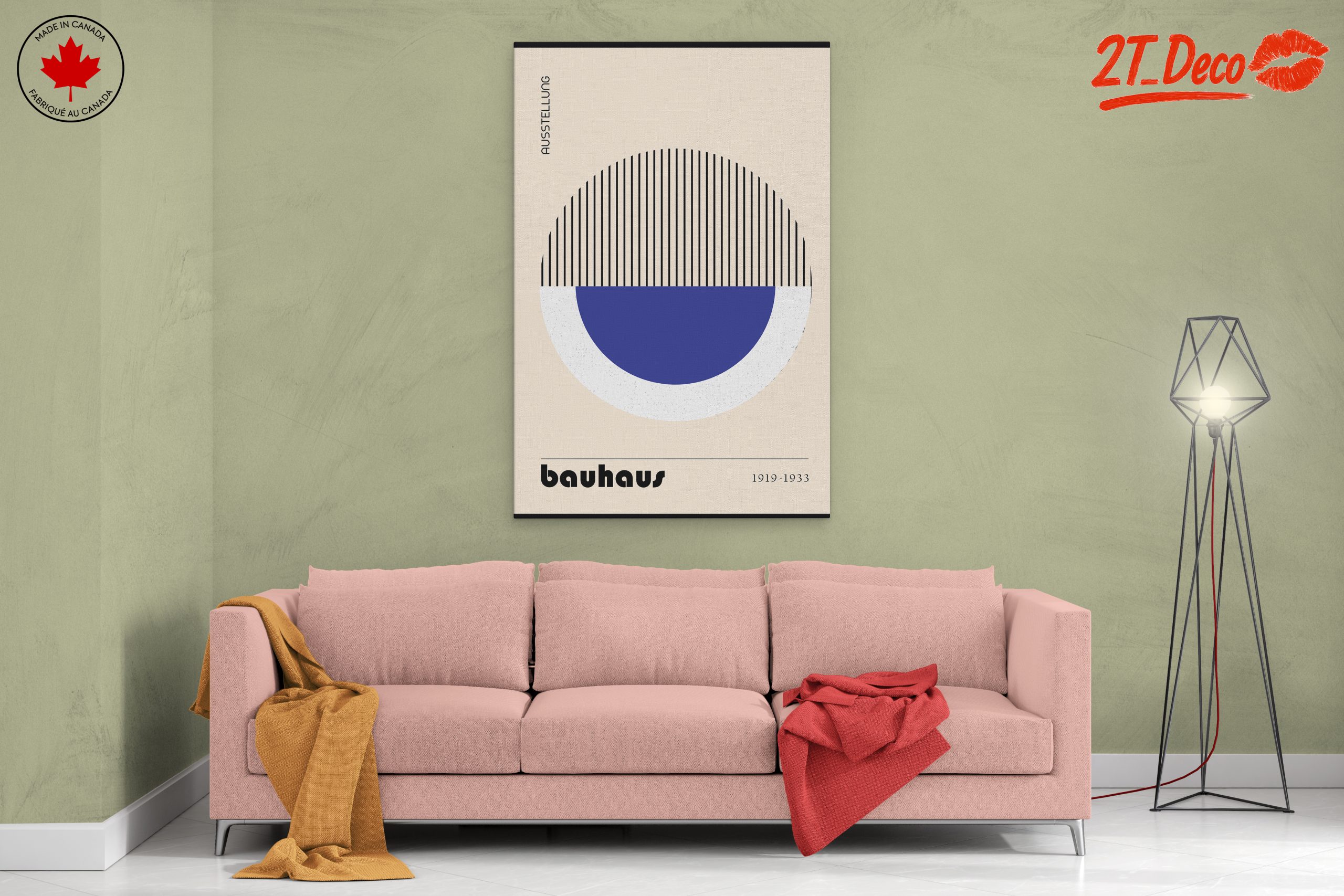 Geometric Bauhaus Art Piece - Image 2