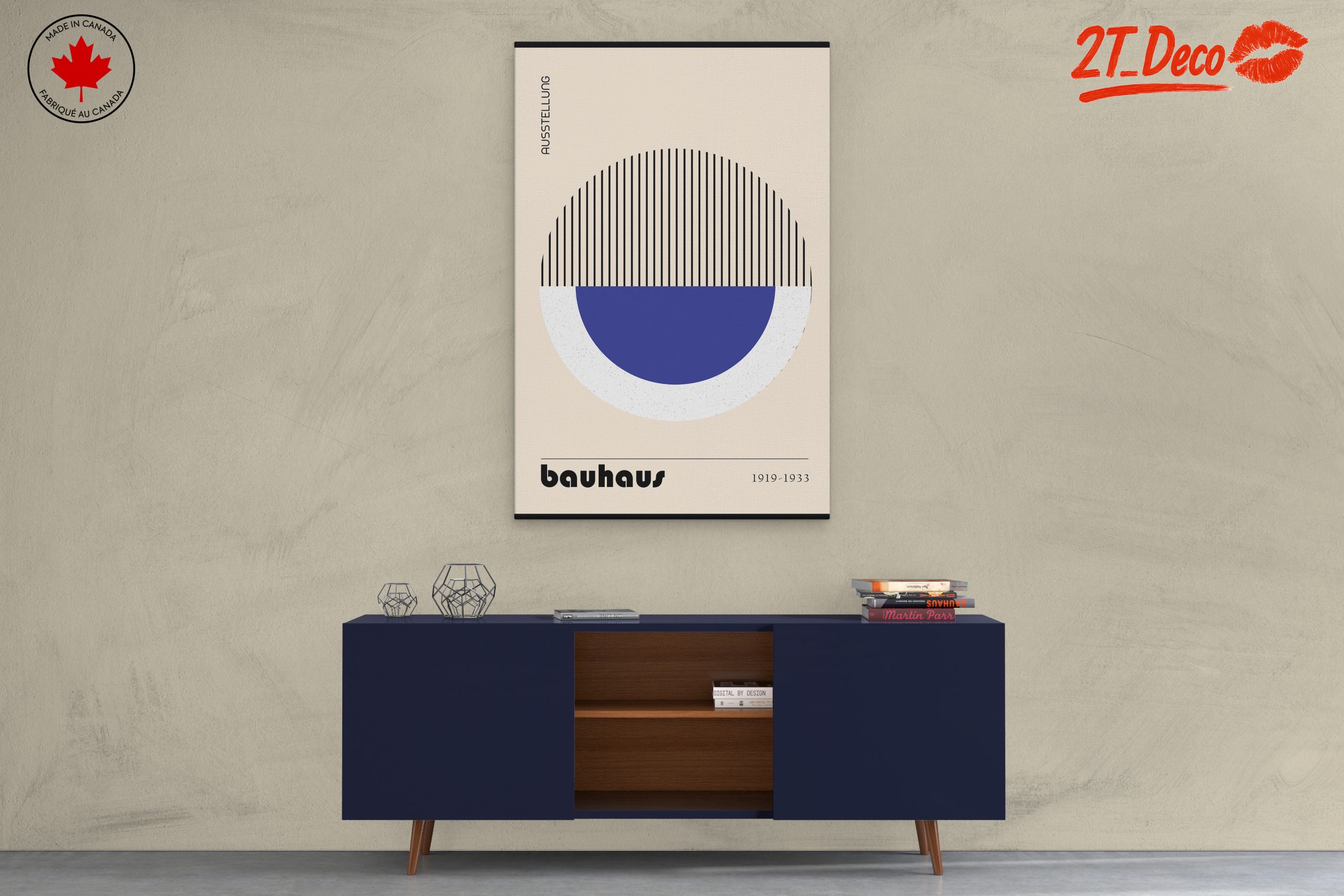 Geometric Bauhaus Art Piece - Image 3