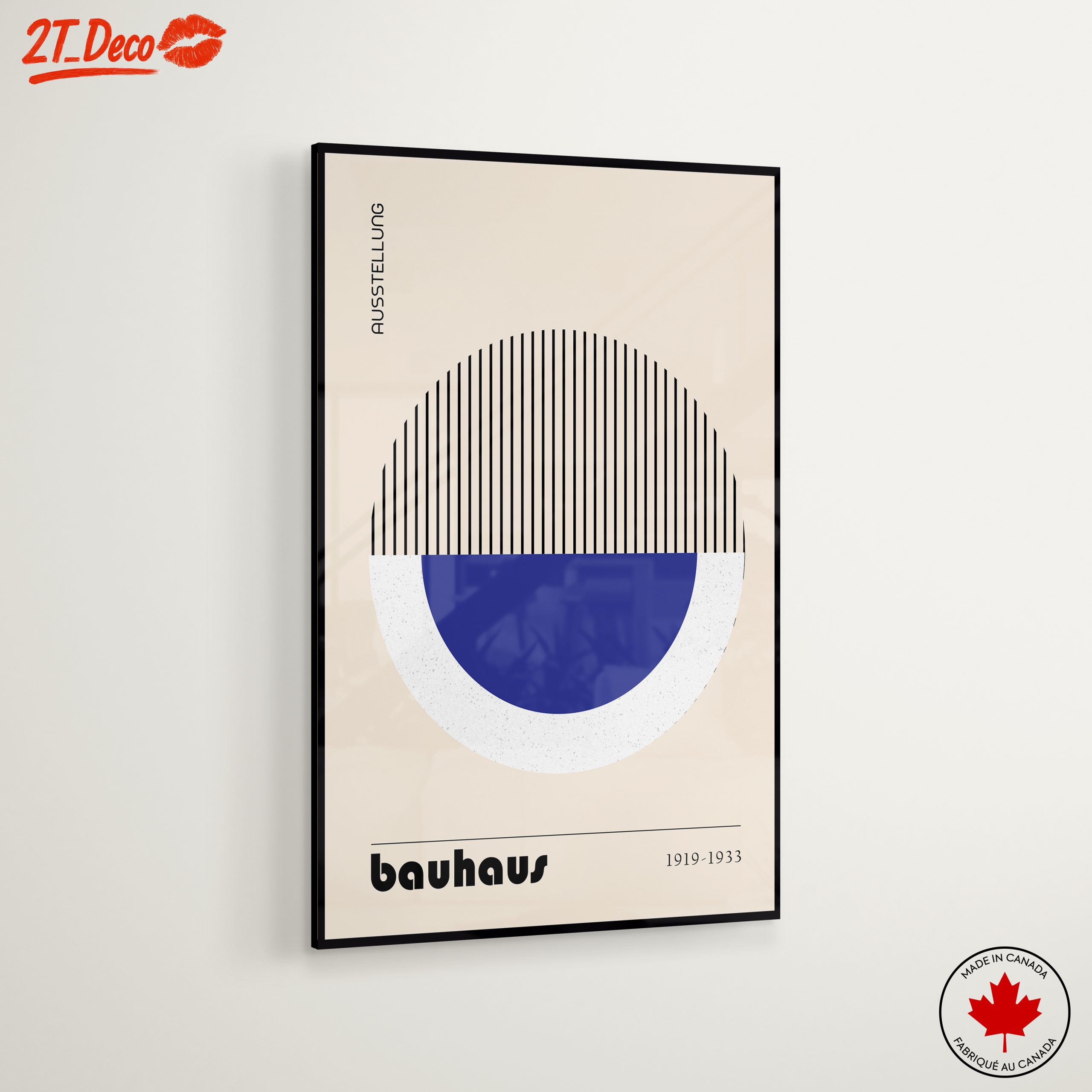 Geometric Bauhaus Art Piece - Image 6