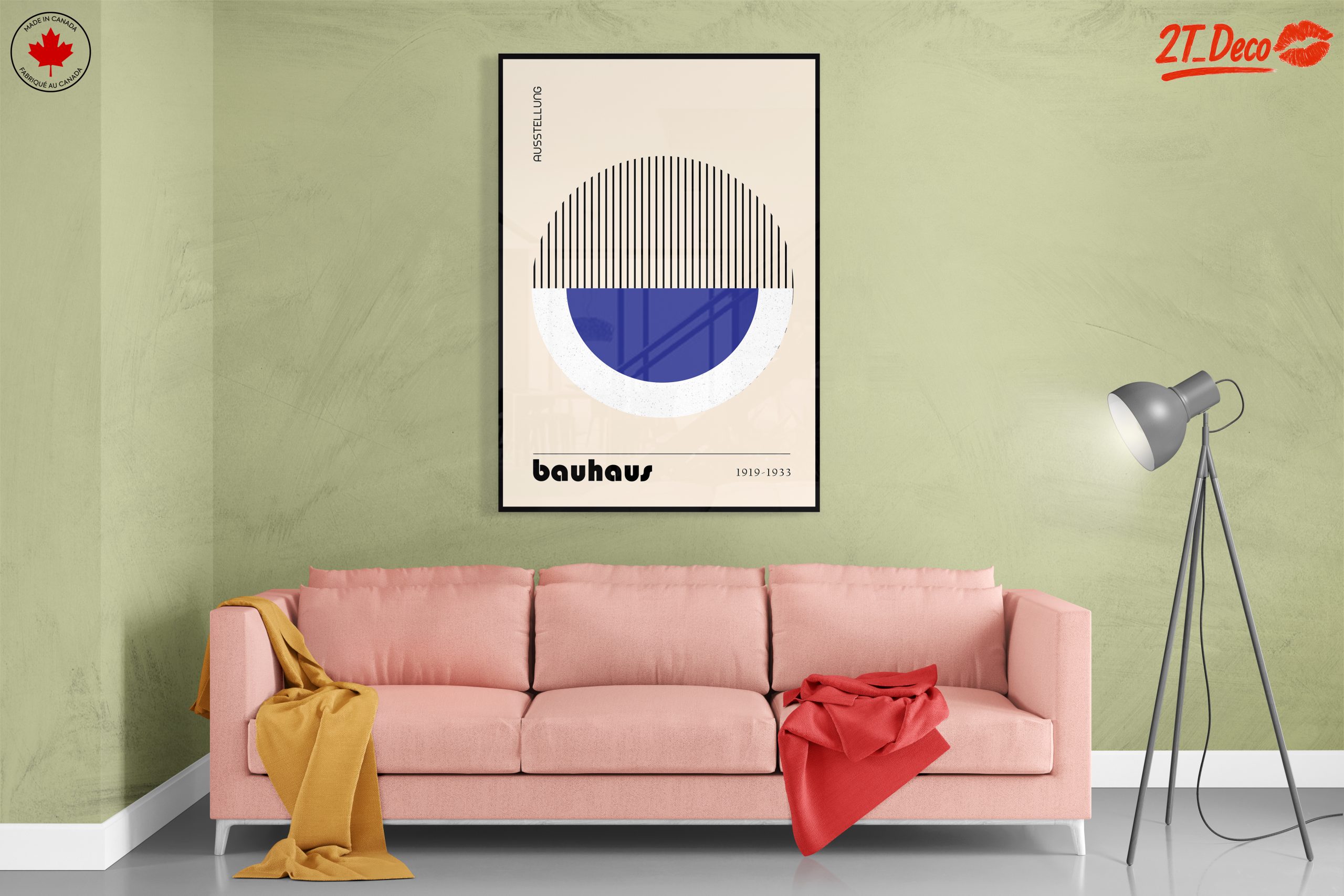 Geometric Bauhaus Art Piece - Image 7