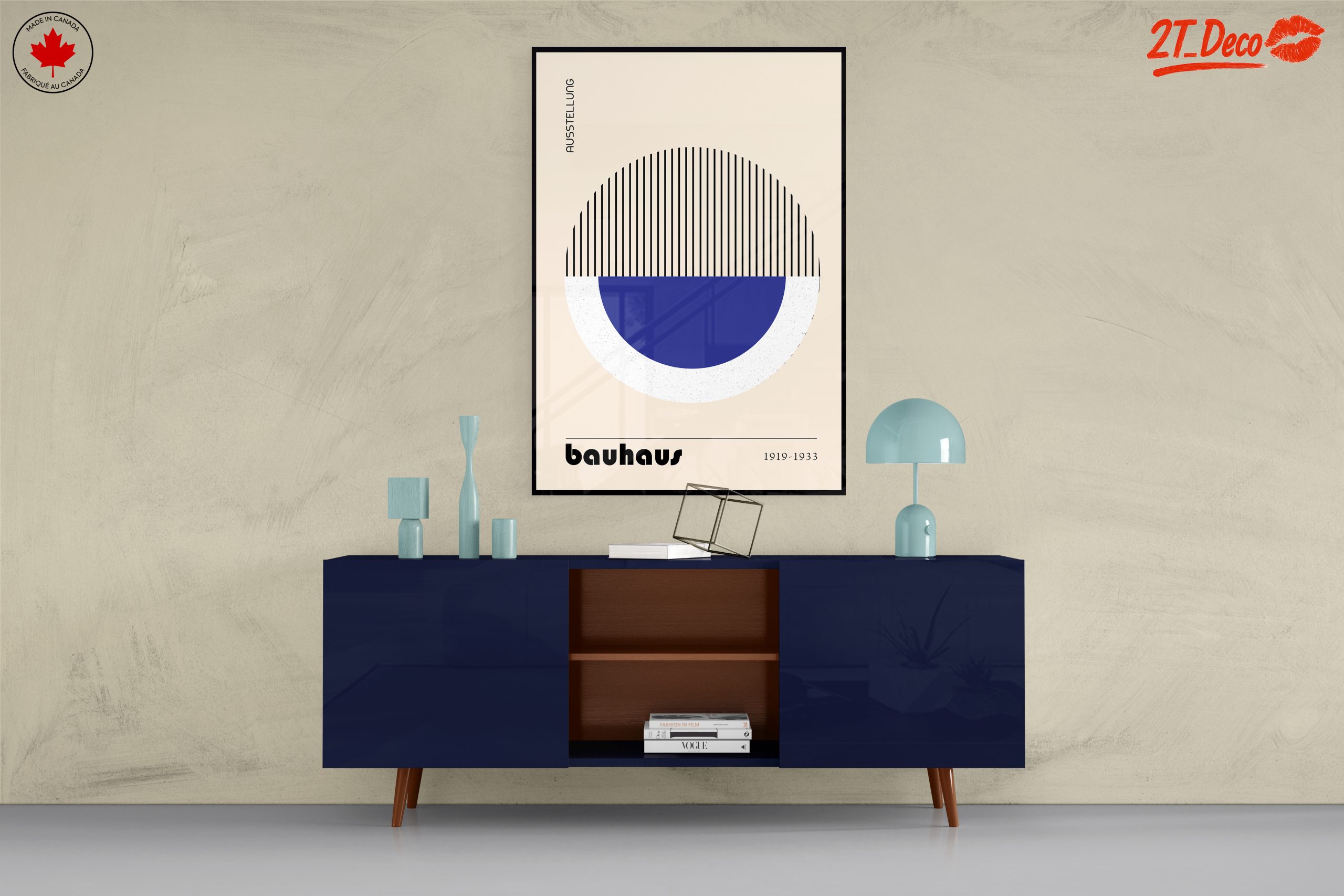 Geometric Bauhaus Art Piece - Image 8