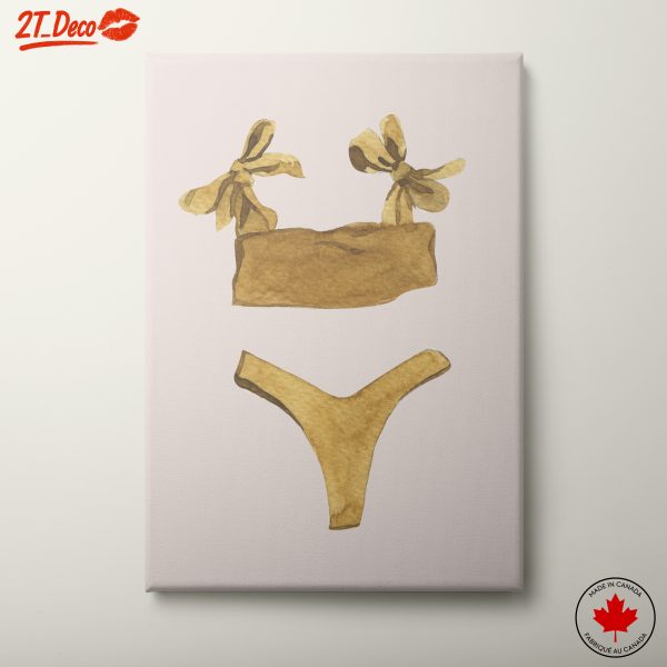 Stylish Swimwear Illustration Art