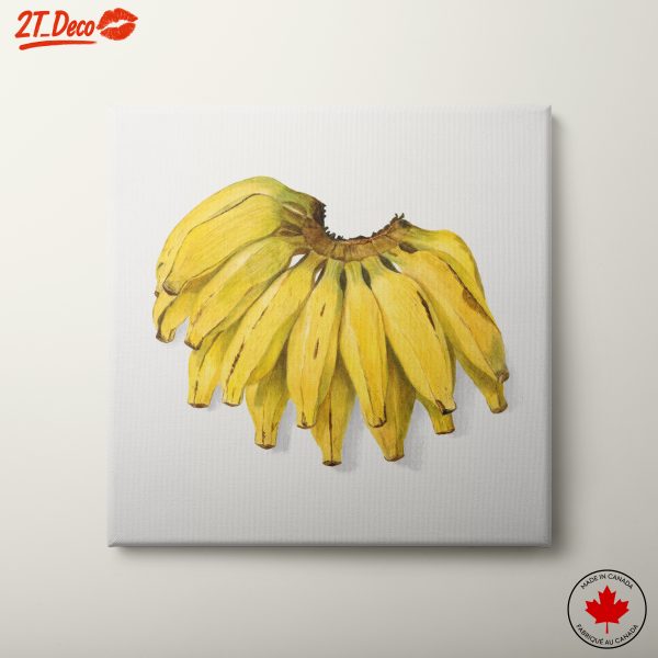 Stylized Banana Abstract Art