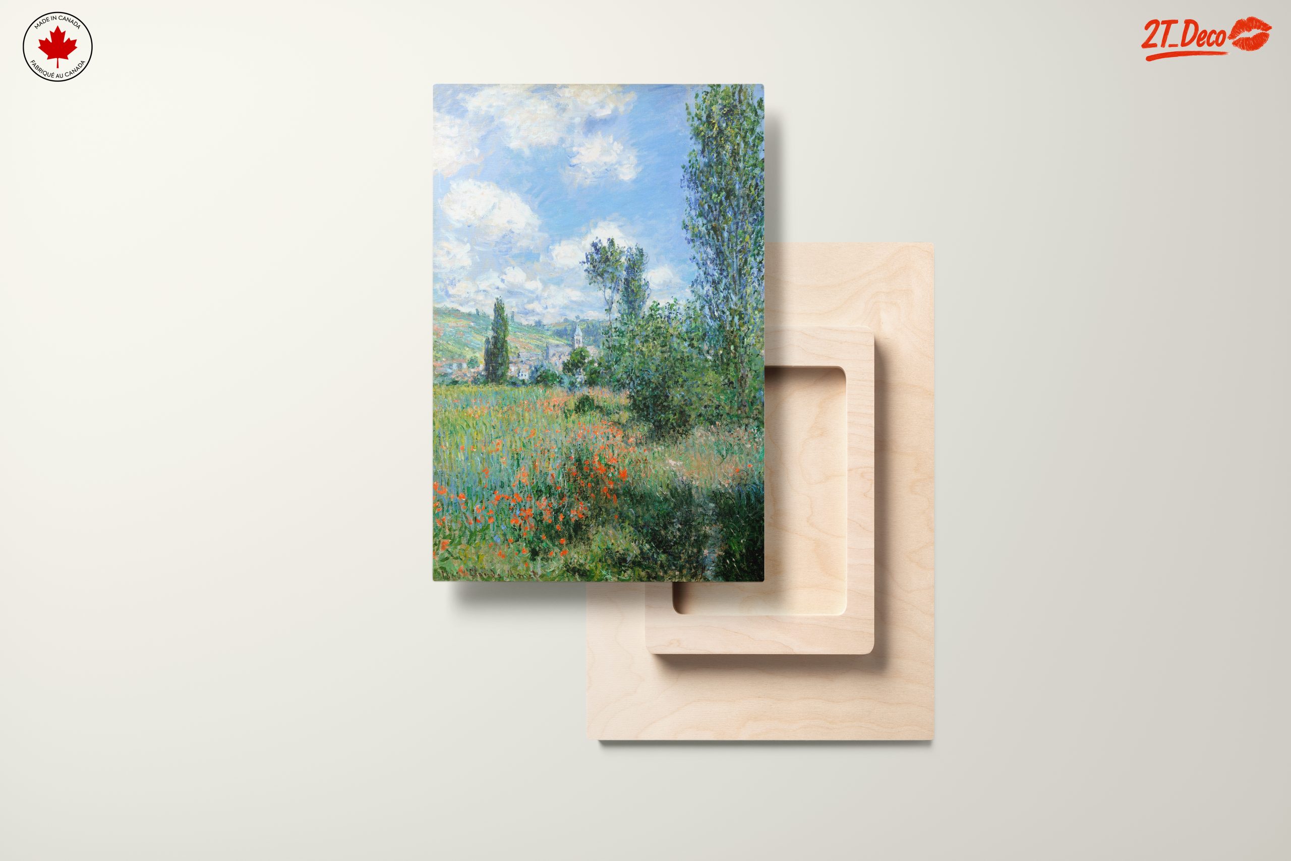 Beautiful Nature Landscape with Poppies and Trees - Image 11