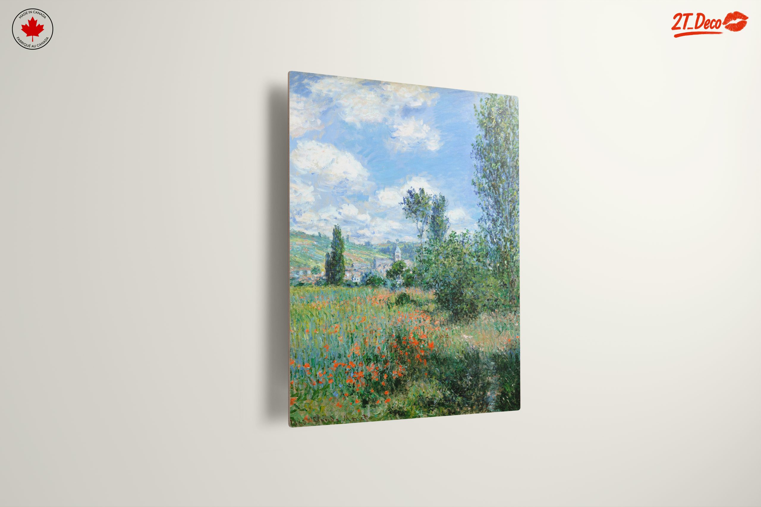 Beautiful Nature Landscape with Poppies and Trees - Image 13